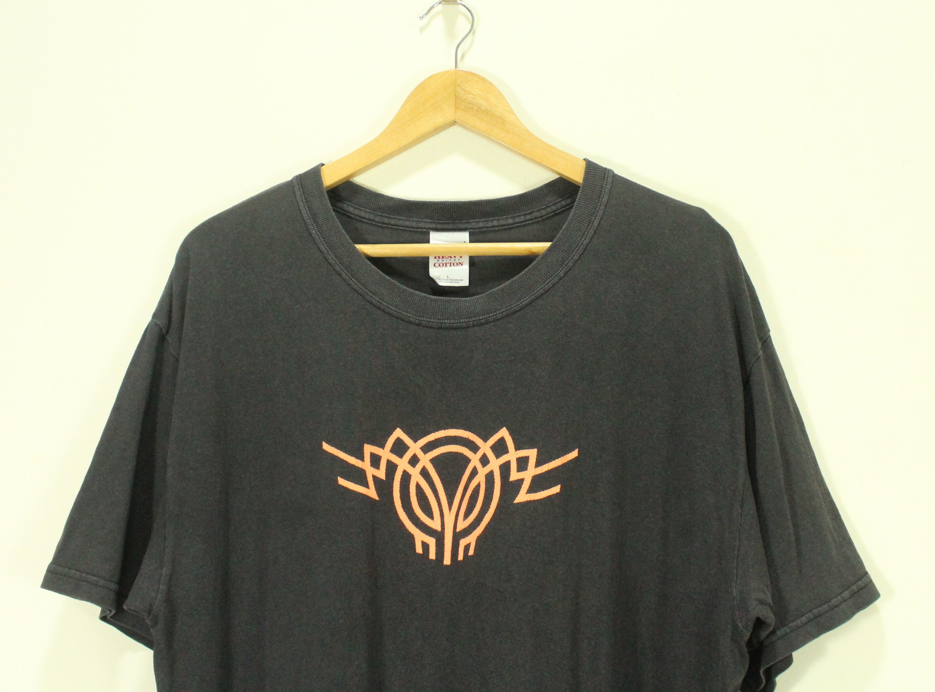 Vintage Vintage PUSHEAD MECHA TERROR T Shirt Black Motif Planet Toys Size US L / EU 52-54 / 3 - 6 Thumbnail
