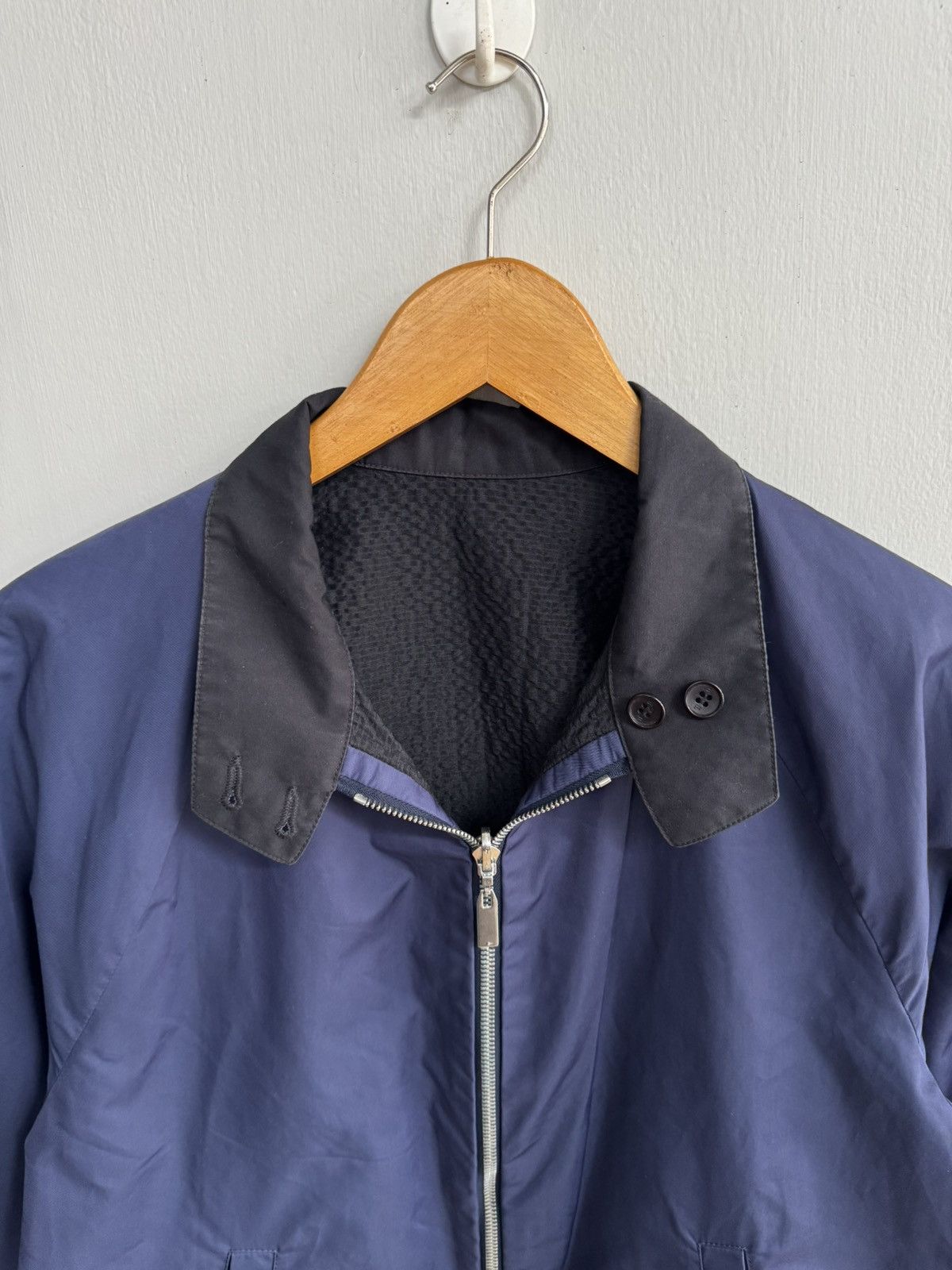 Balenciaga (12SS) BALENCIAGA PARIS CUTTON SILK LINEN REVERSIBLE JACKET Size US M / EU 48-50 / 2 - 6 Thumbnail