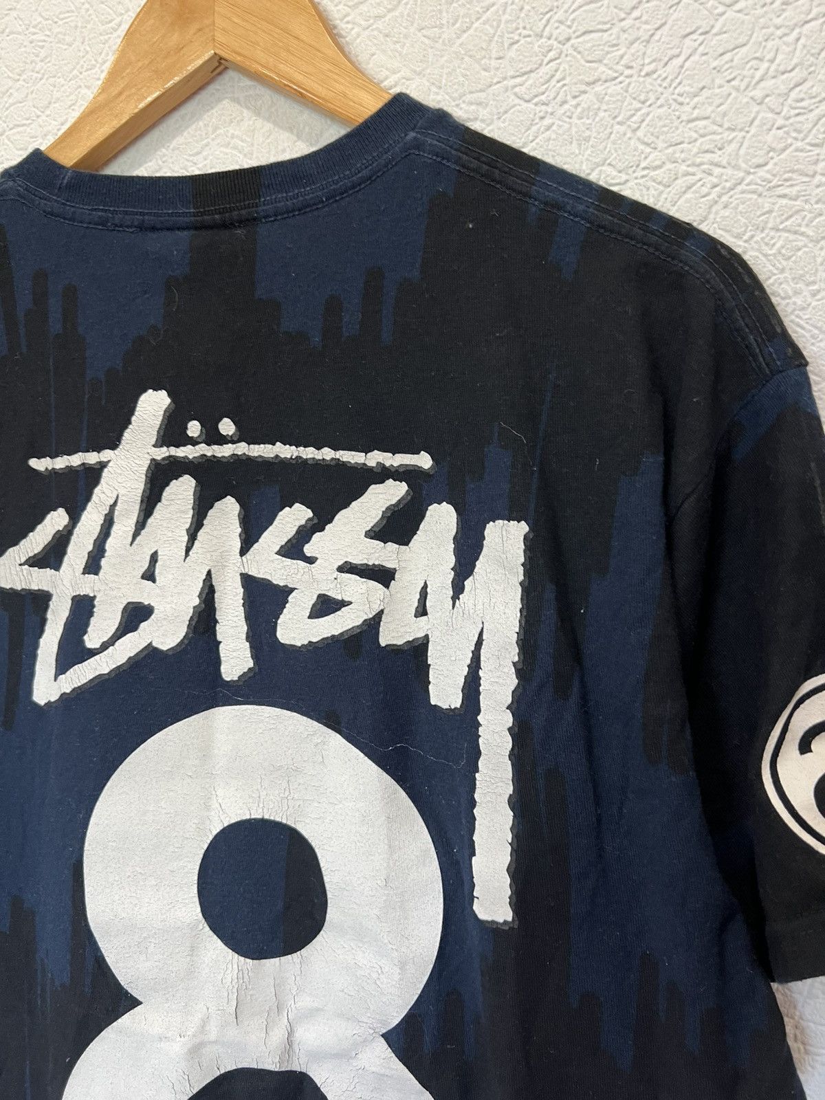Stussy Vintage Stussy Purple Blue T Shirt Tee Size US M / EU 48-50 / 2 - 10 Thumbnail