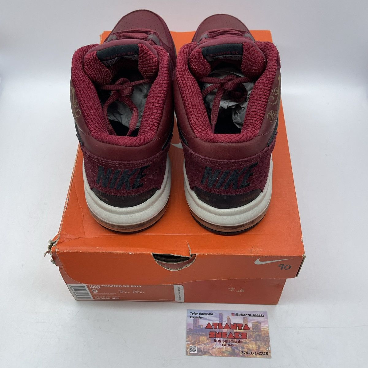 Nike Air trainer Bo knows pack team red Size US 9 / EU 42 - 6 Thumbnail