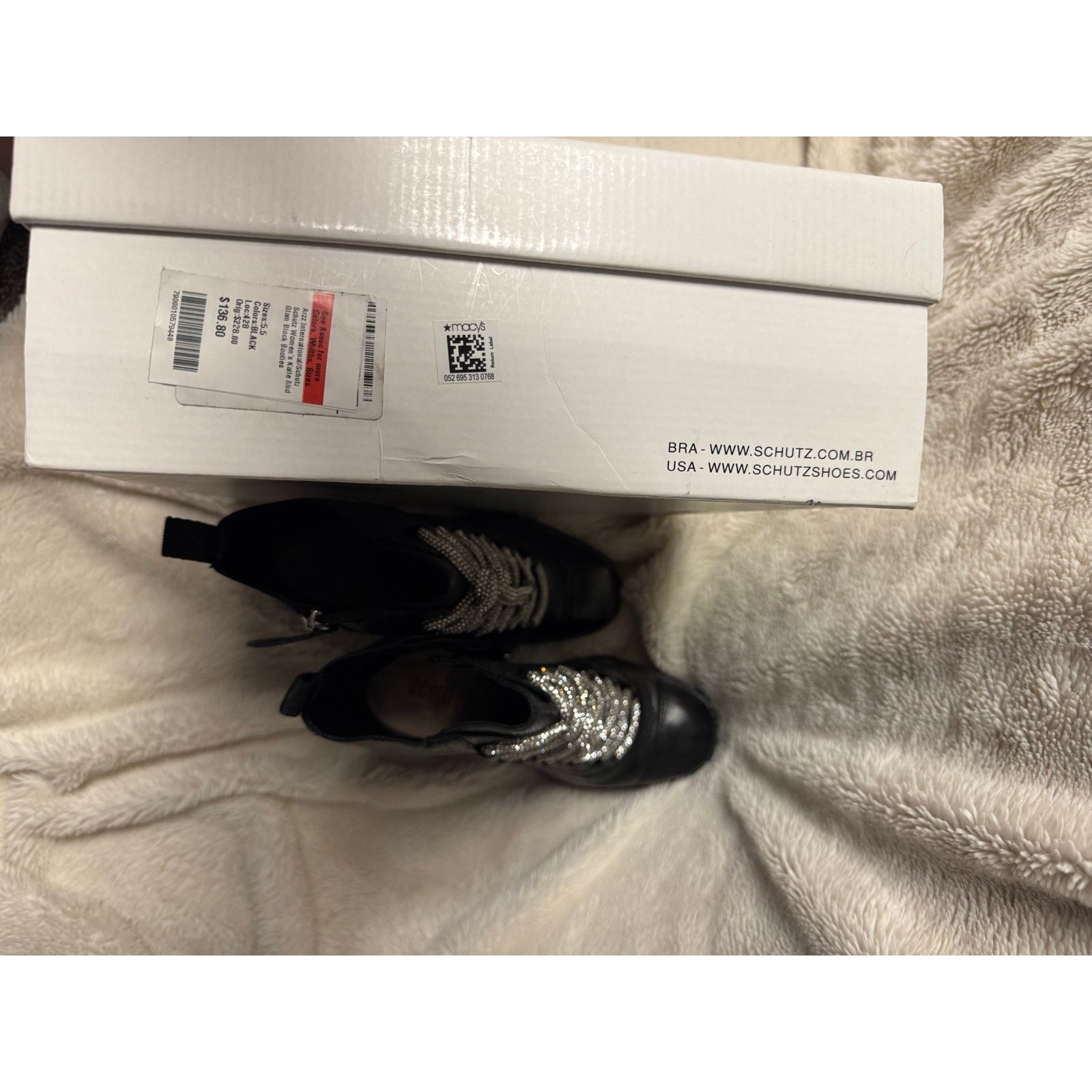 SCHUTZ Schutz Pearl Combat Lace-Up Boots Black Leather Size 8.5 New Size US 8.5 / IT 38.5 - 5 Thumbnail