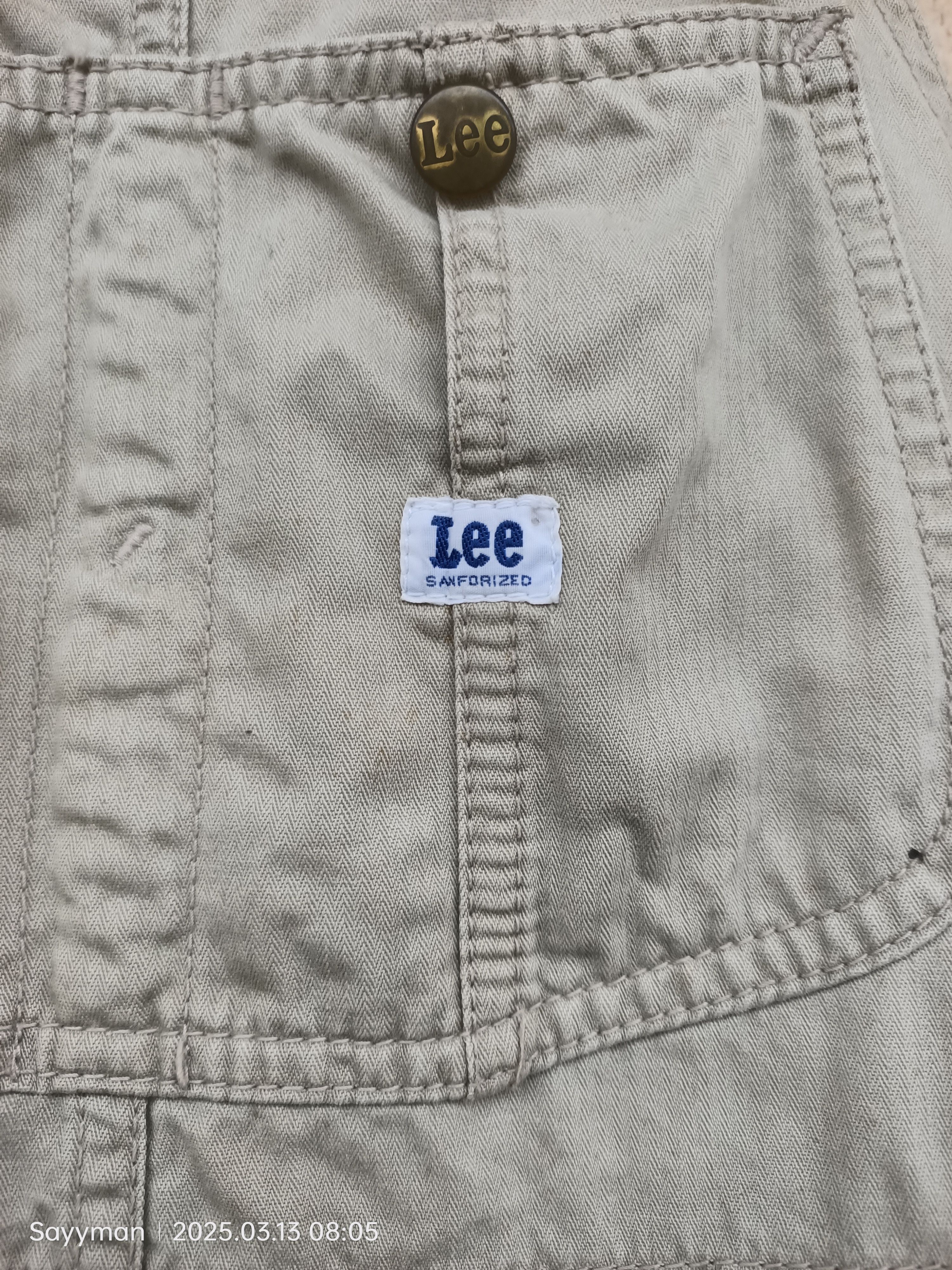 Lee × Vintage 🔥RARE🔥Lee Vintage Monkey Pants Jumpsuit Overall Size US 34 / EU 50 - 9 Thumbnail