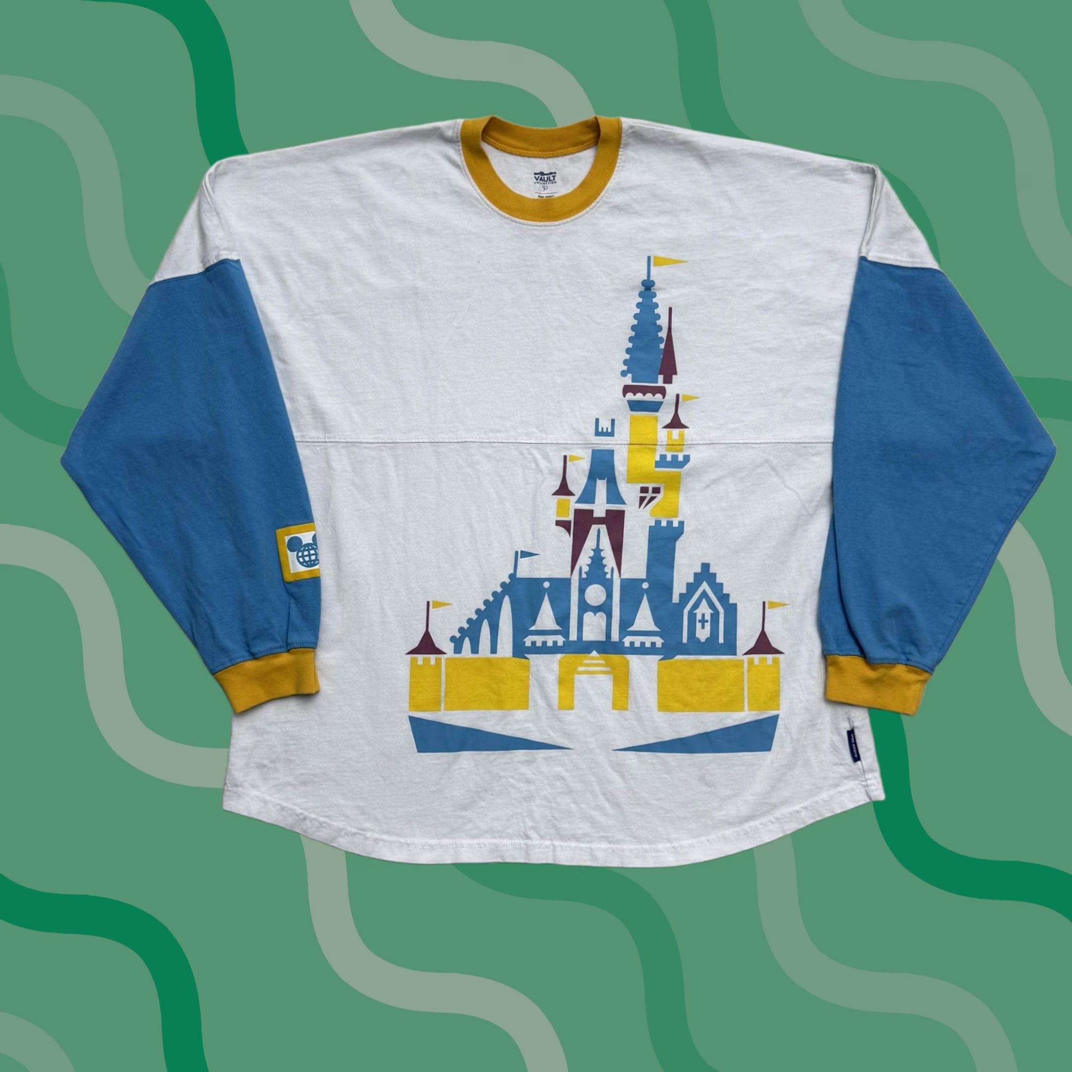 Disney VINTAGE Walt Disney World Vault Spirit Jersey Shirt Adult XXL Blue Castle Magic Size XXL / US 16-18 / IT 52-54 - 1 Thumbnail