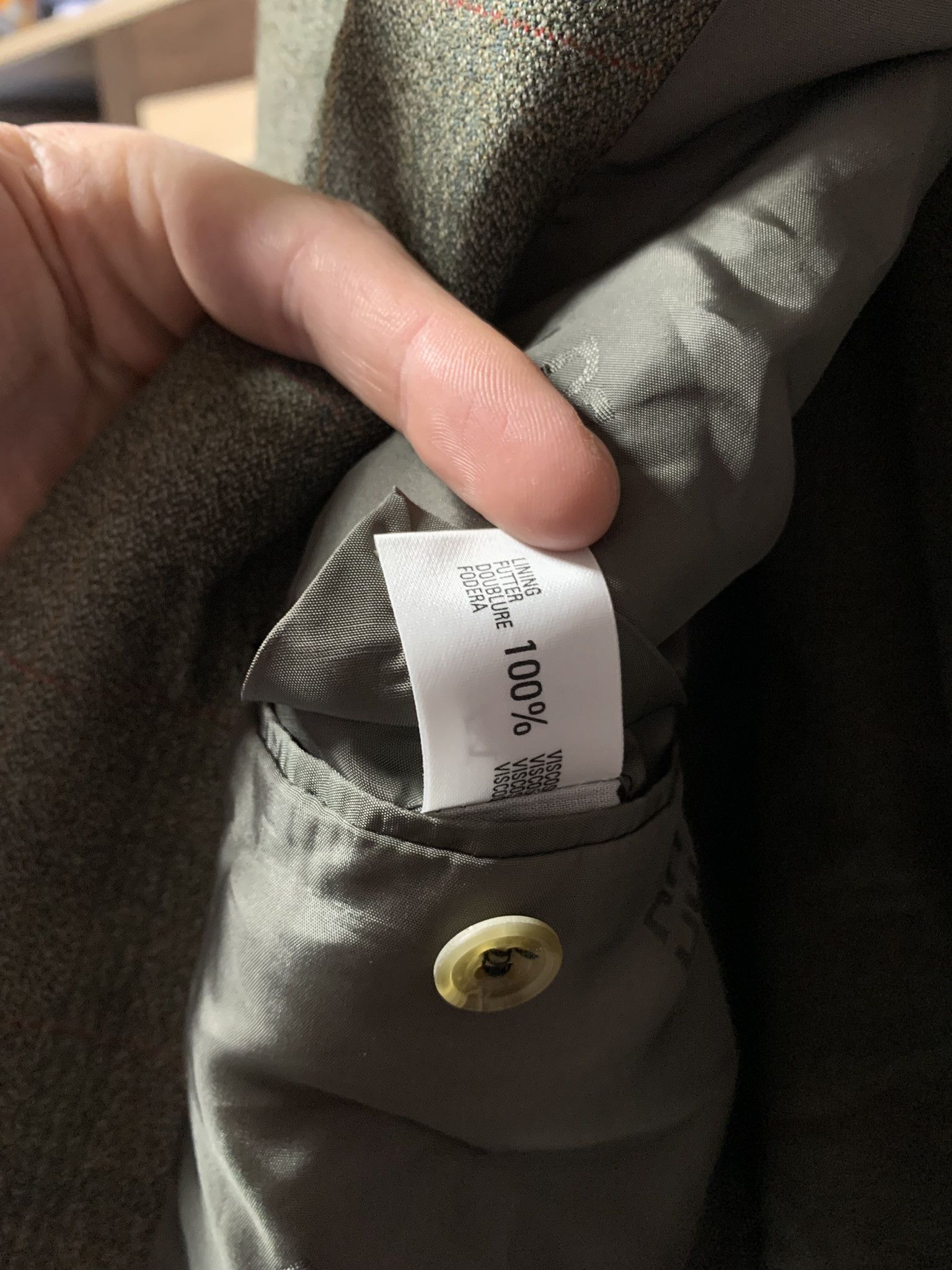 DAKS DAKS JERMYN STREET PURE NEW WOOL SUIT SIZE 40R Size 40R - 6 Thumbnail
