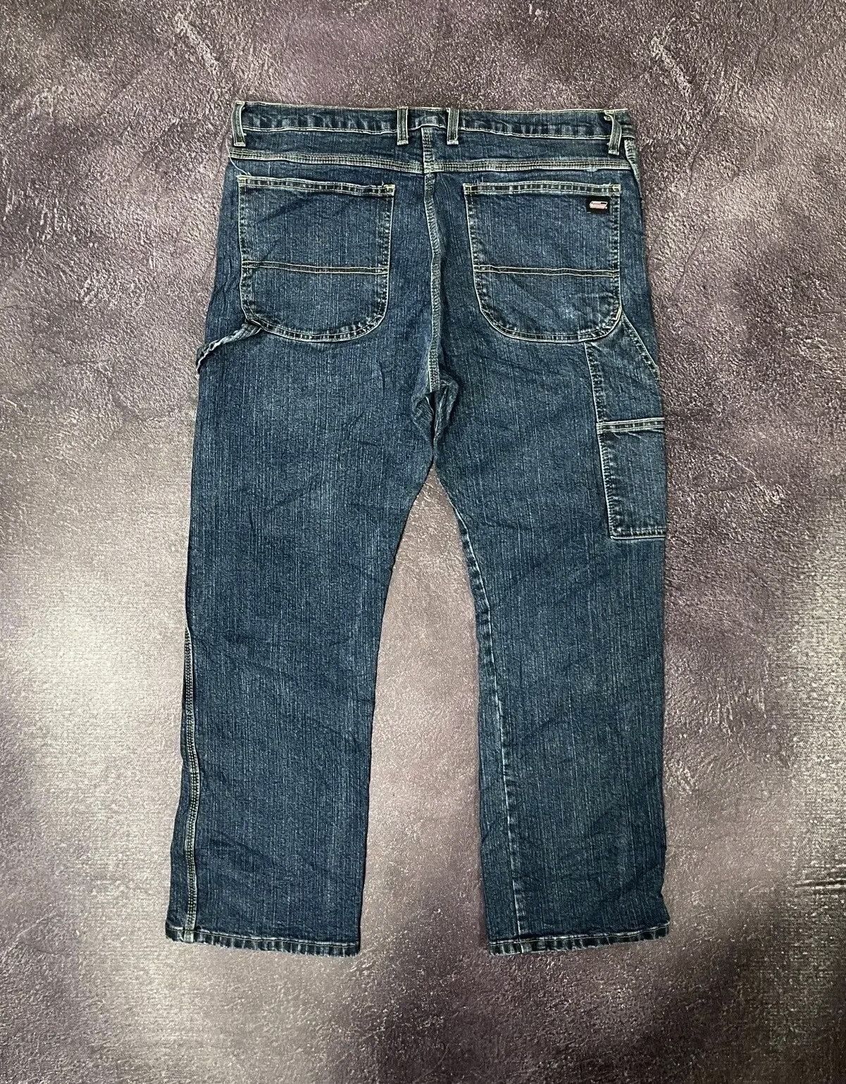 Dickies × Vintage Vintage Dickies American Work Blue Denim Baggy Jeans Size US 36 / EU 52 - 1 Thumbnail