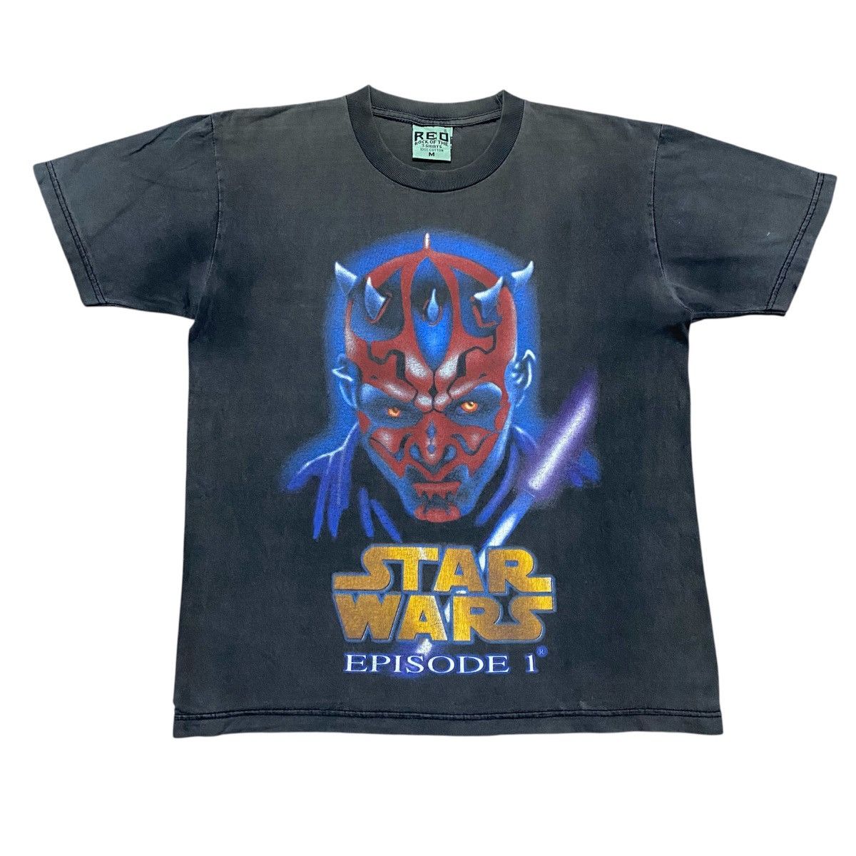 Star Wars Rare‼️🔥Vintage Distress Star Wars Episode 1 Bootleg T-Shirt Size US S / EU 44-46 / 1 - 1 Thumbnail