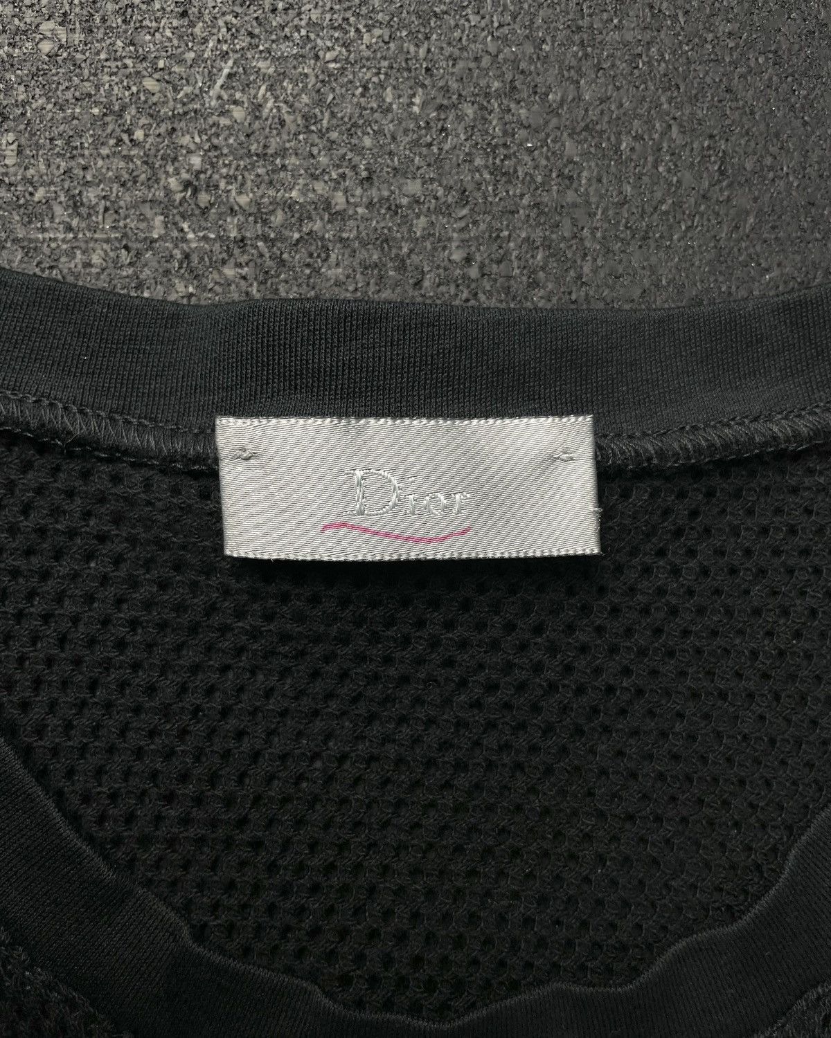 Dior × Hedi Slimane Dior Homme SS04 Mesh T-Shirt Size US S / EU 44-46 / 1 - 7 Thumbnail