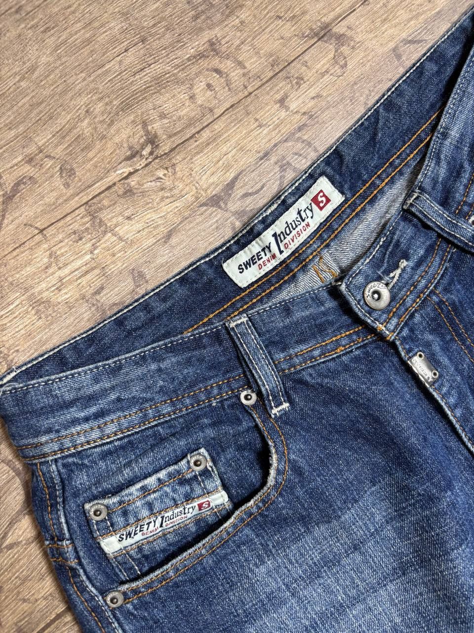 VTG Bootcut Archive Zip Pockets japanese flared Jeans Y2K