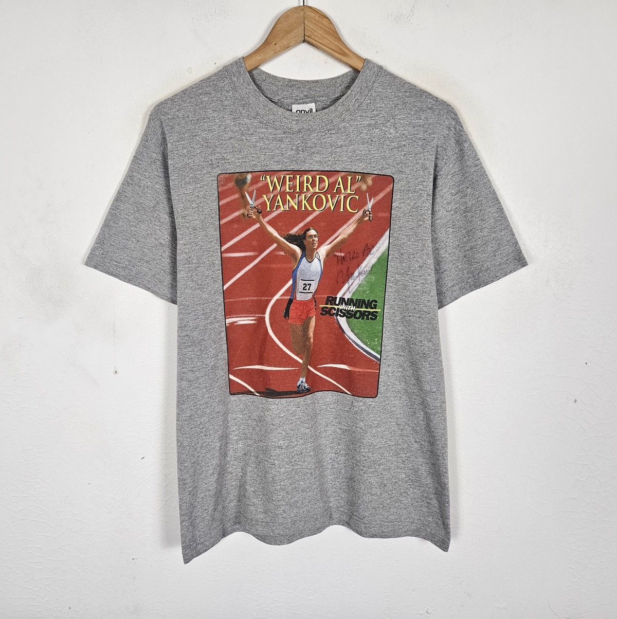 Band Tees Vintage Weird Al Yankovic Touring with Scissors tour shirt Size US M / EU 48-50 / 2 - 3 Thumbnail