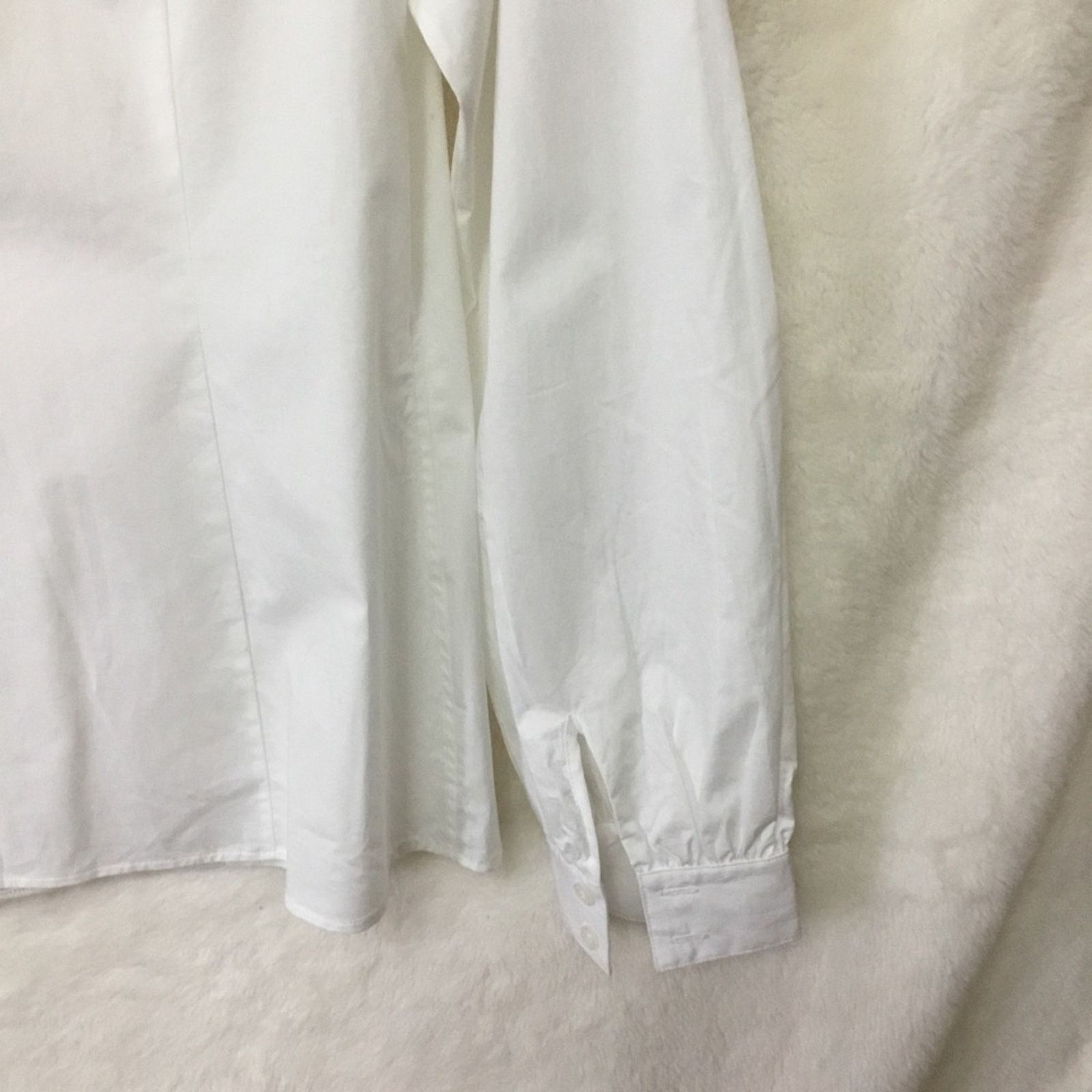 Kate Spade Kate Spade White Button-Up Long Sleeve Shirt Size M / US 6-8 / IT 42-44 - 7 Thumbnail