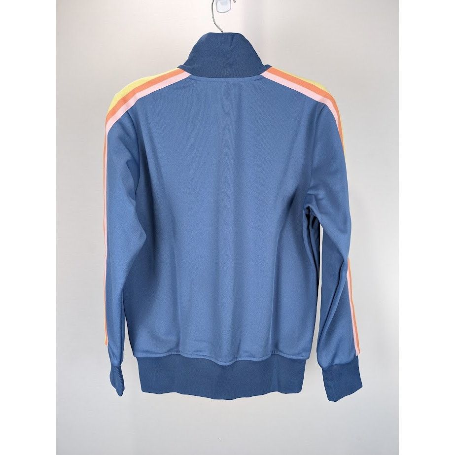 Palm Angels o1rshd1 Rainbow Classic Track Jacket in Blue White Size US M / EU 48-50 / 2 - 13 Thumbnail