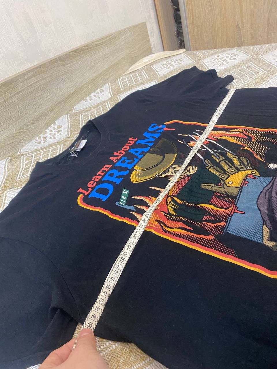 Vintage 🔥 A Nightmare On Elm Street Horror Movie T Shirt USA Tee Size US XXL / EU 58 / 5 - 11 Thumbnail