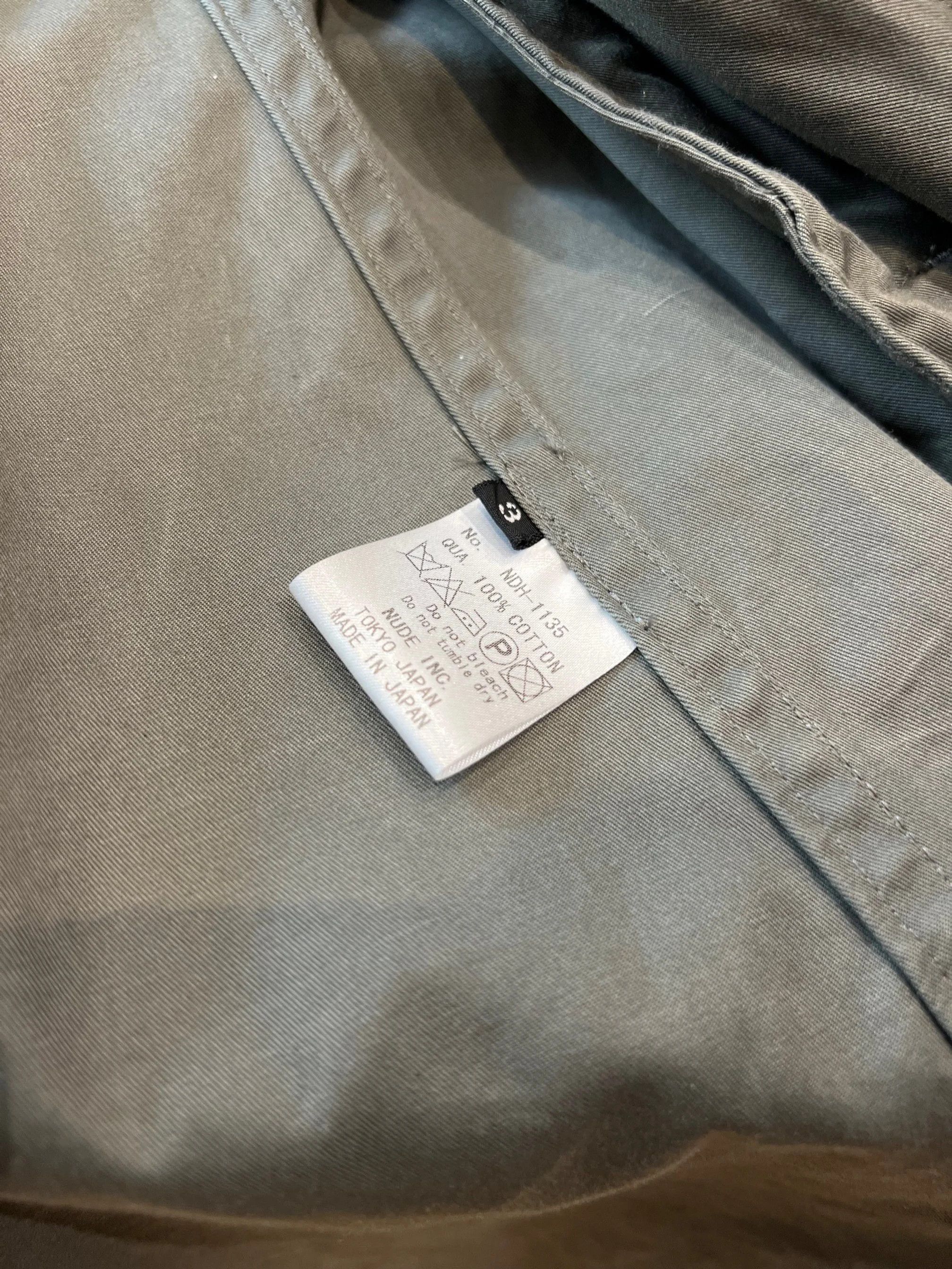 Nude: Masahiko Maruyama Masahiko Maruyama Green Khaki Fishtail Parka Jacket Size US M / EU 48-50 / 2 - 11 Thumbnail