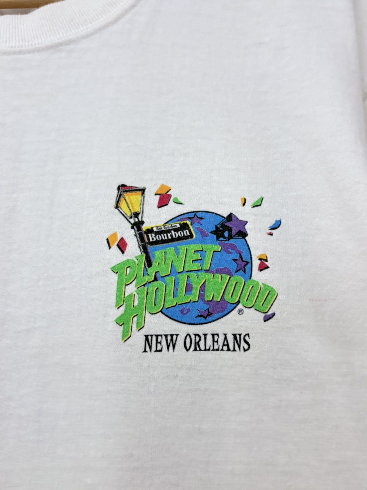Vintage 90’s Planet Hollywood Bourbon St. New Orleans Vintage Tee Size US L / EU 52-54 / 3 - 6 Thumbnail