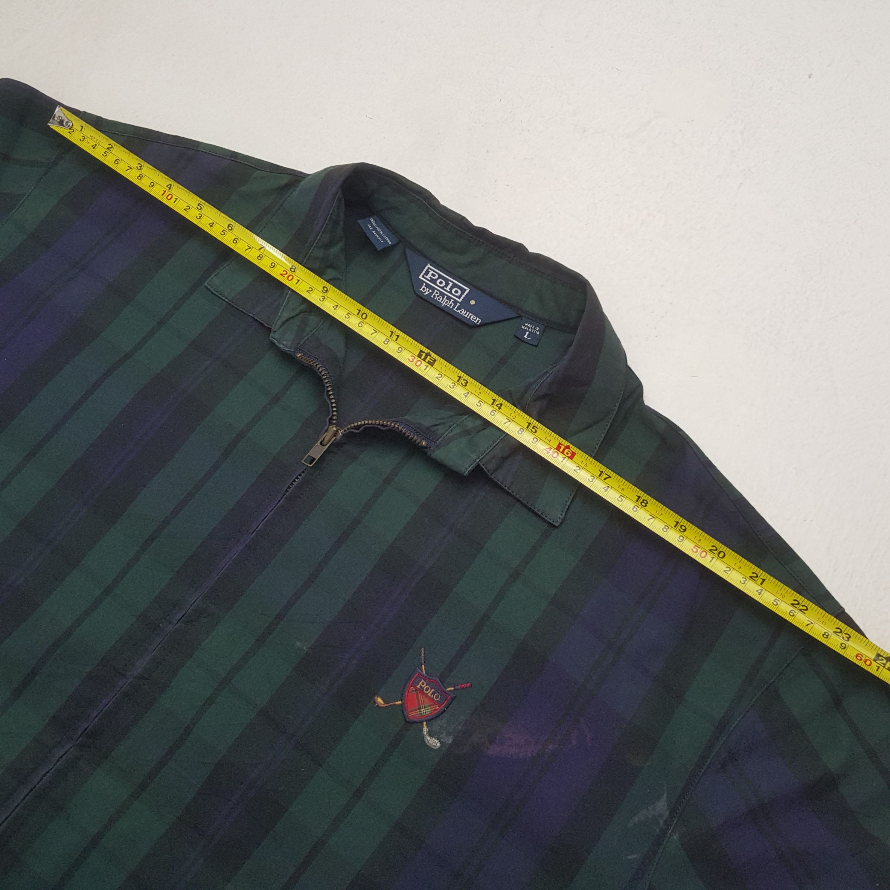 Polo Ralph Lauren Vintage Polo Ralph Lauren Golf Flannel Jacket RR4 Size US XL / EU 56 / 4 - 5 Thumbnail