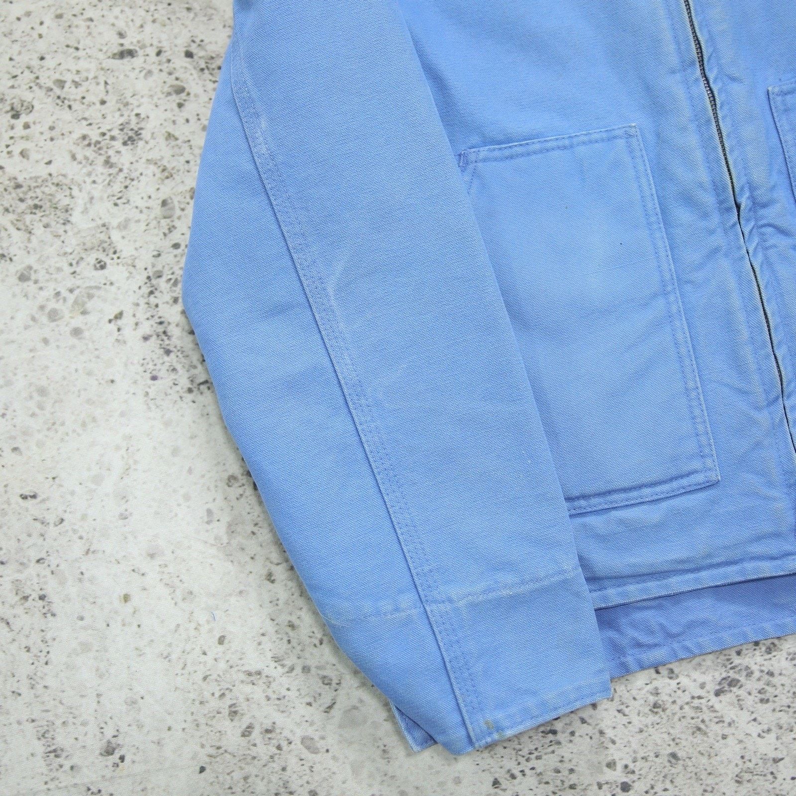 Carhartt Vintage Carhartt WJ022 FHB Blue WOMENS Jacket Sherpa Lined Size US M / EU 48-50 / 2 - 9 Thumbnail