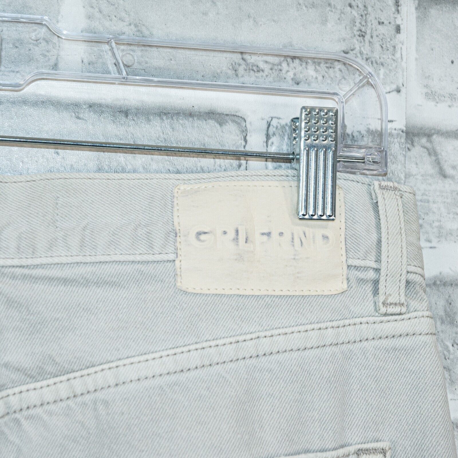 GRLFRND GRLFRND Bella Low Rise Boyfriend Denim Jeans ripped mojave Size 27" / US 4 / IT 40 - 12 Thumbnail