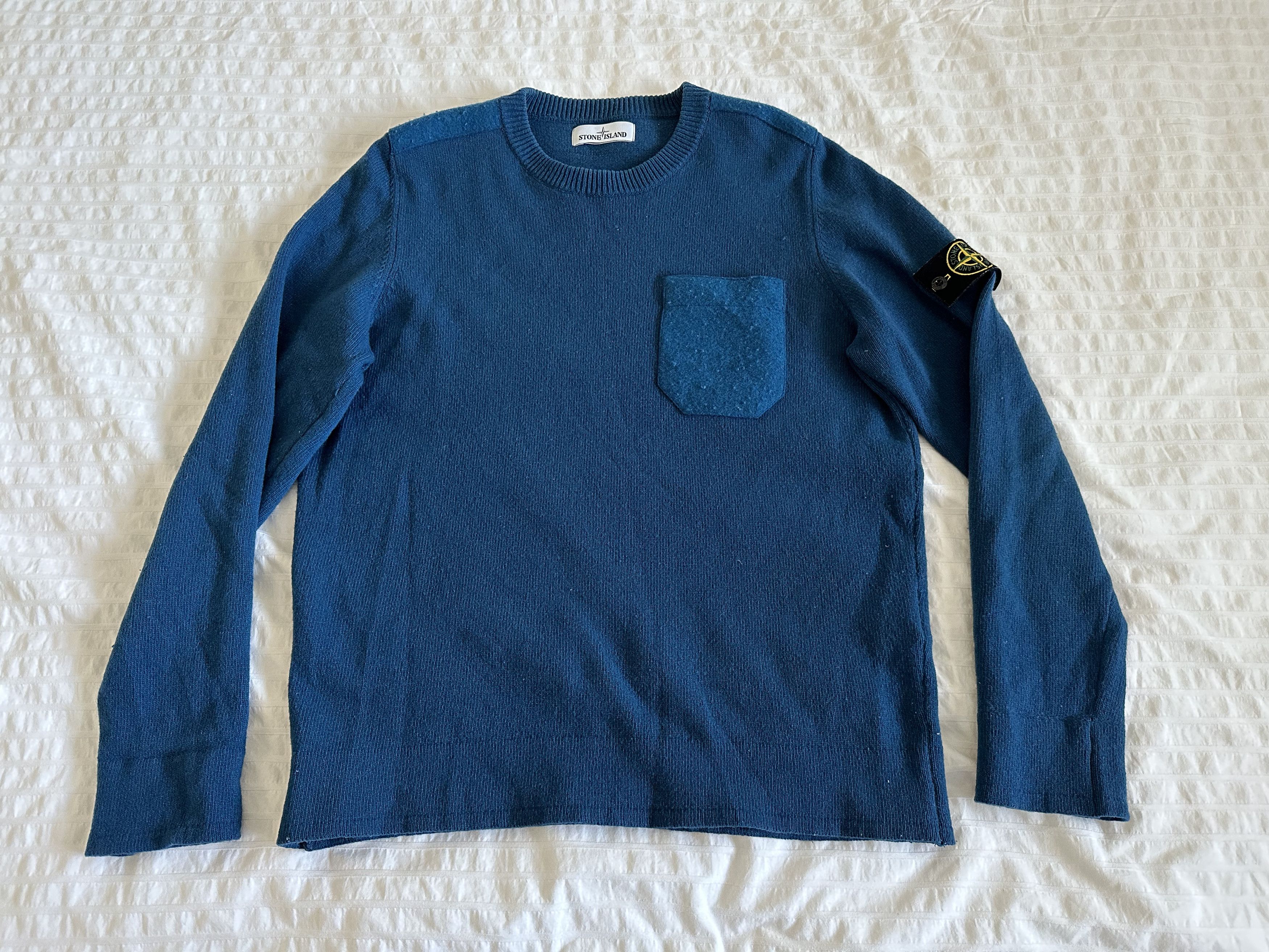 Felted Wool Pocket Sweater