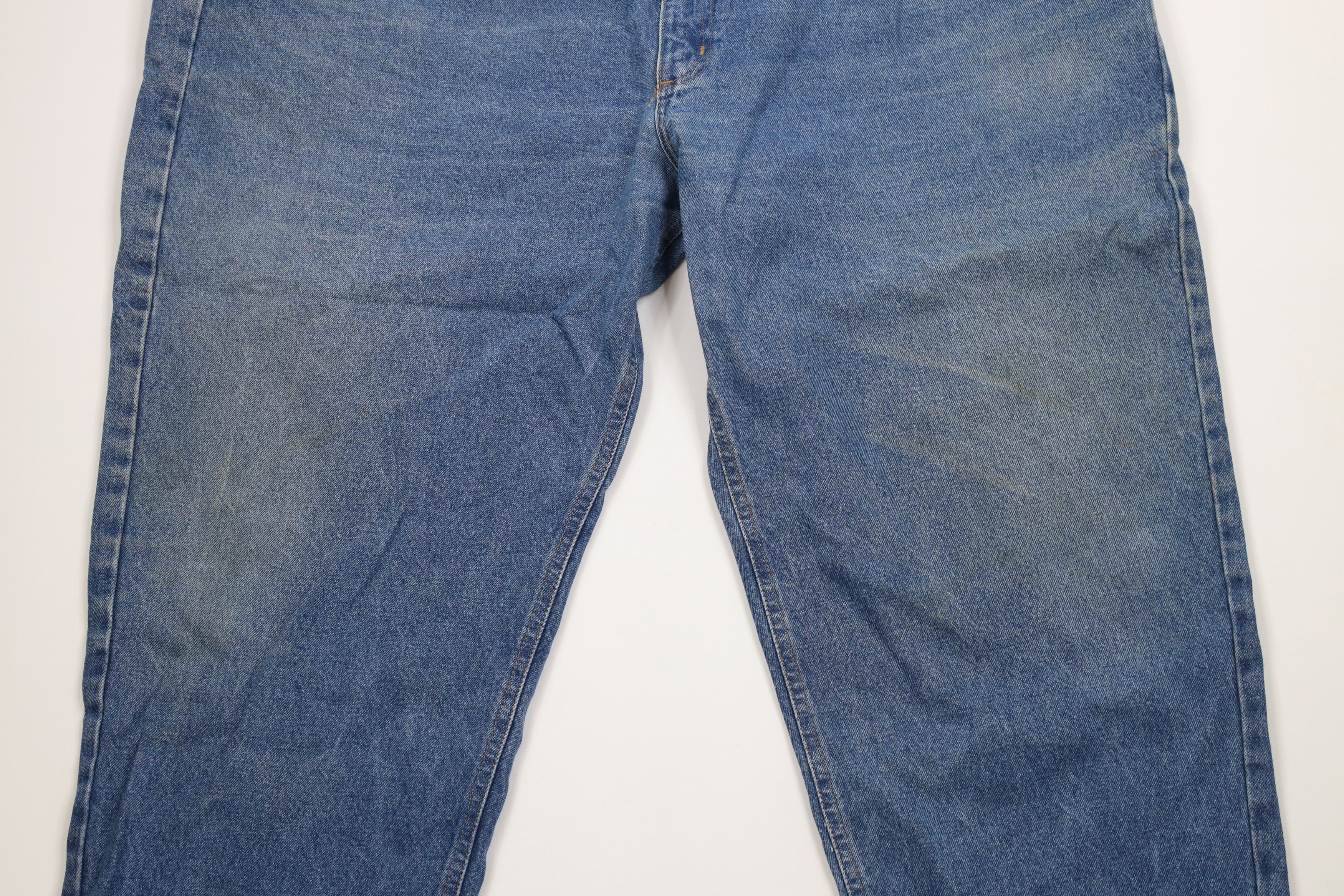 Carhartt × Vintage Vintage Y2K Carhartt Spell Out Relaxed Fit Wide Leg Jeans Size US 44 / EU 60 - 3 Thumbnail