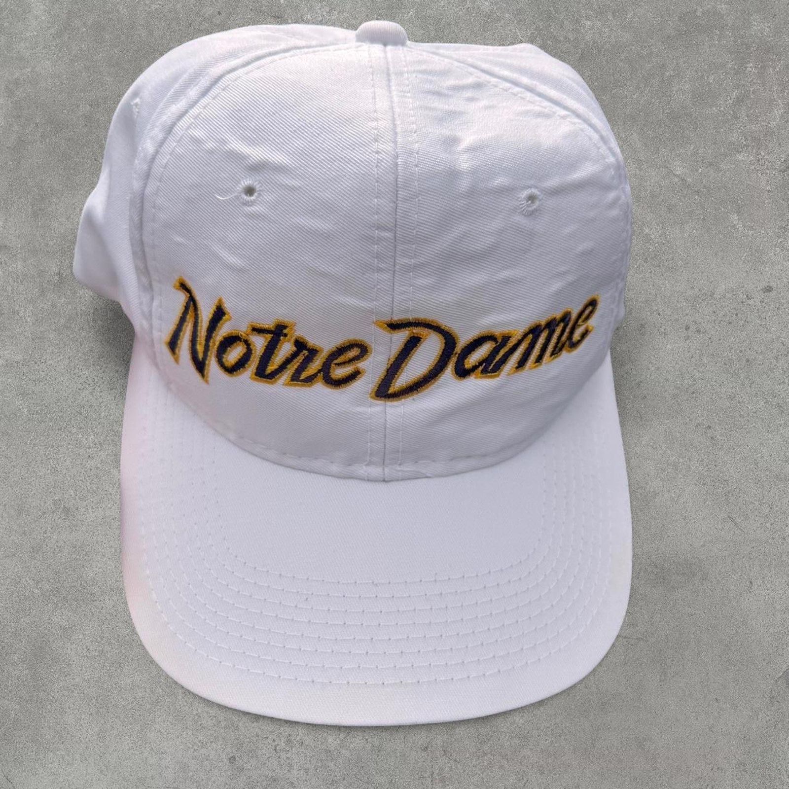 Sports Specialties × Vintage Vintage Notre Dame Sport Specialties Script SnapBack Hat Size ONE SIZE - 2 Thumbnail
