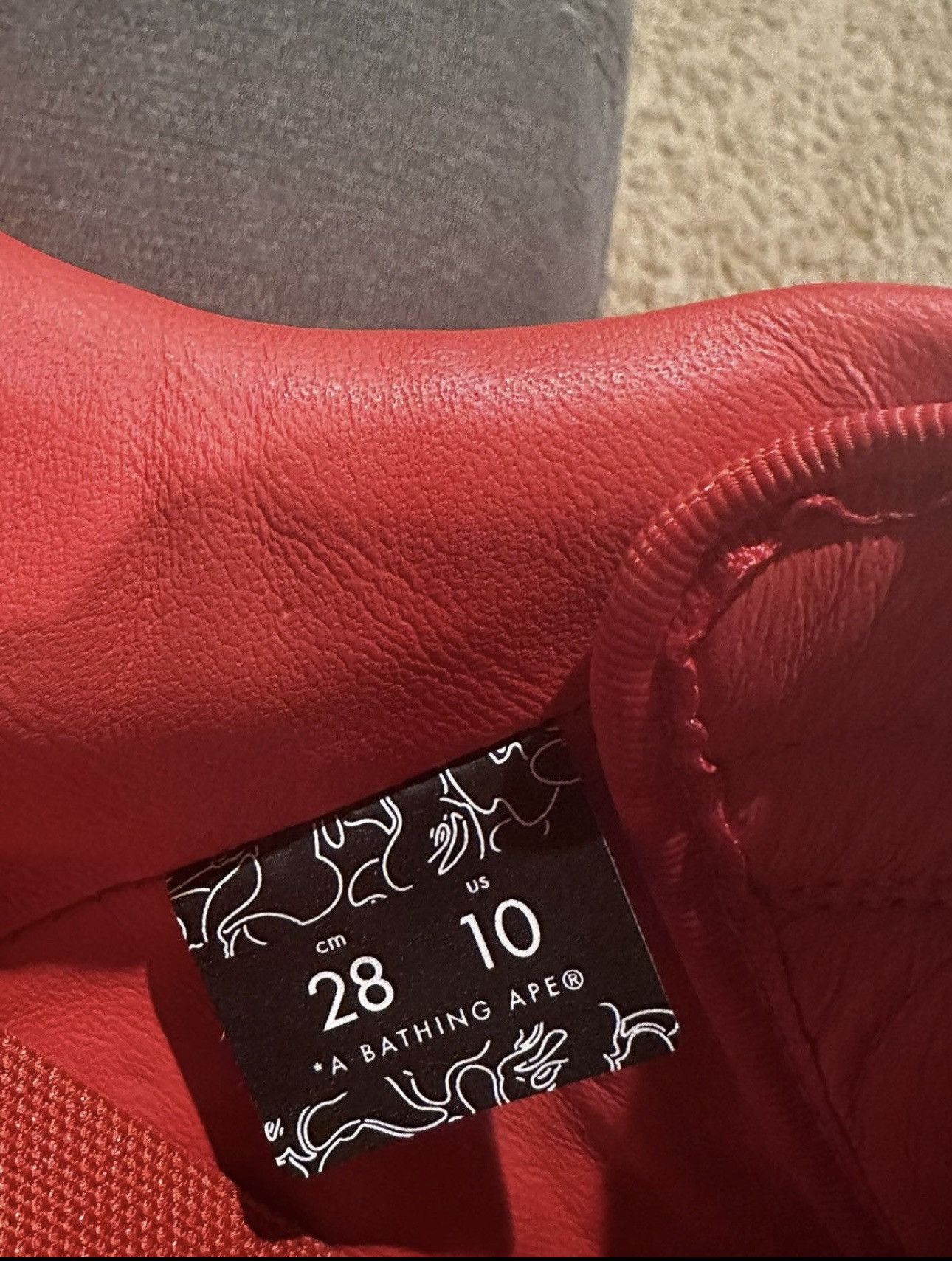 Bape BAPESTA #3 Size US 10.5 / EU 43-44 - 8 Thumbnail