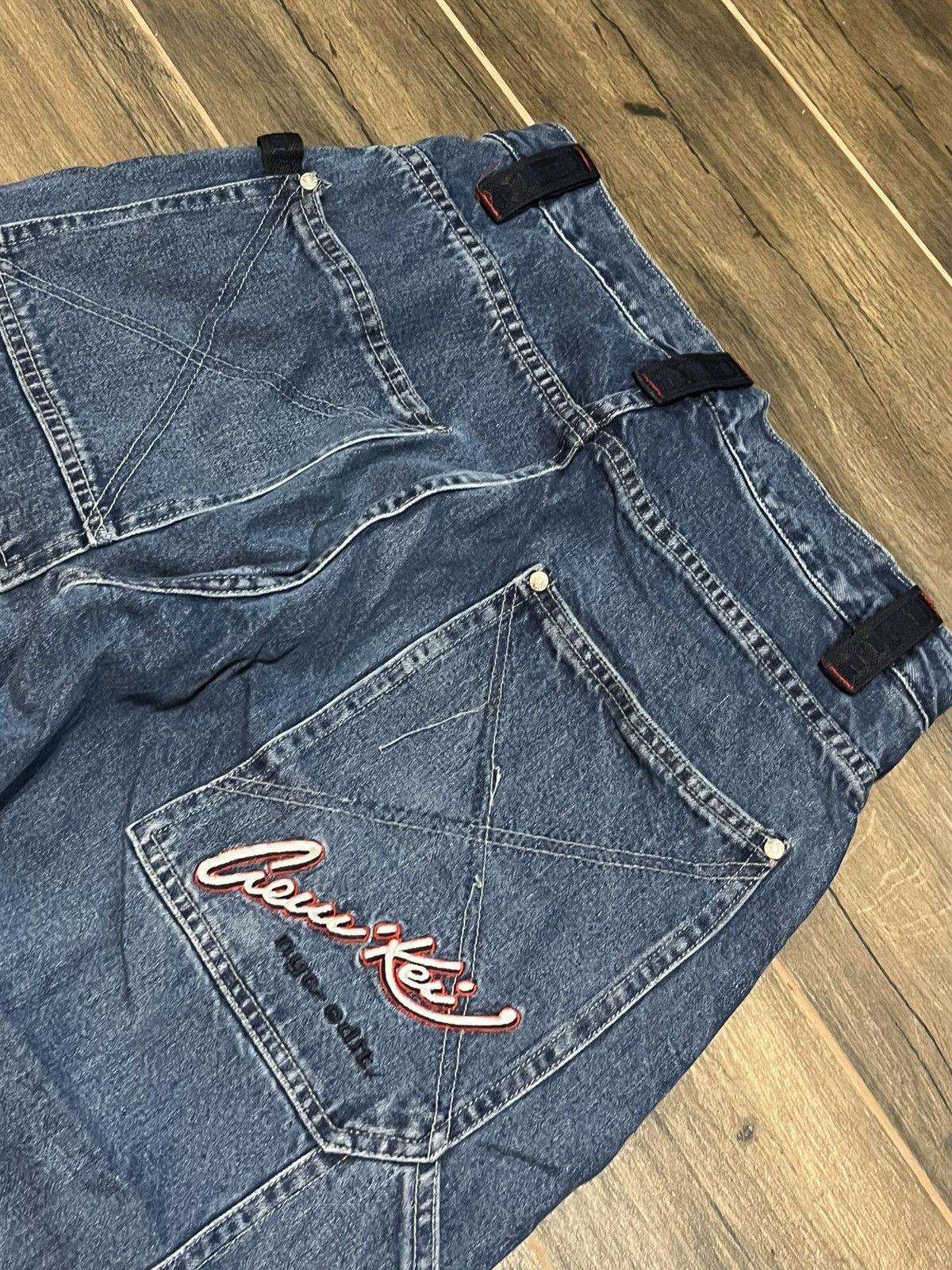 Japanese Brand × Vintage Vintage AEM’KEI Japanese Baggy Pants southpole Style Size US 32 / EU 48 - 11 Thumbnail