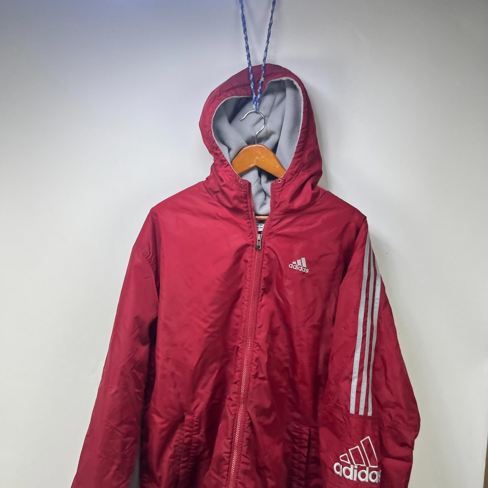 Adidas Vintage Adidas Y2K Hooded Jacket Large Size US L / EU 52-54 / 3 - 2 Thumbnail