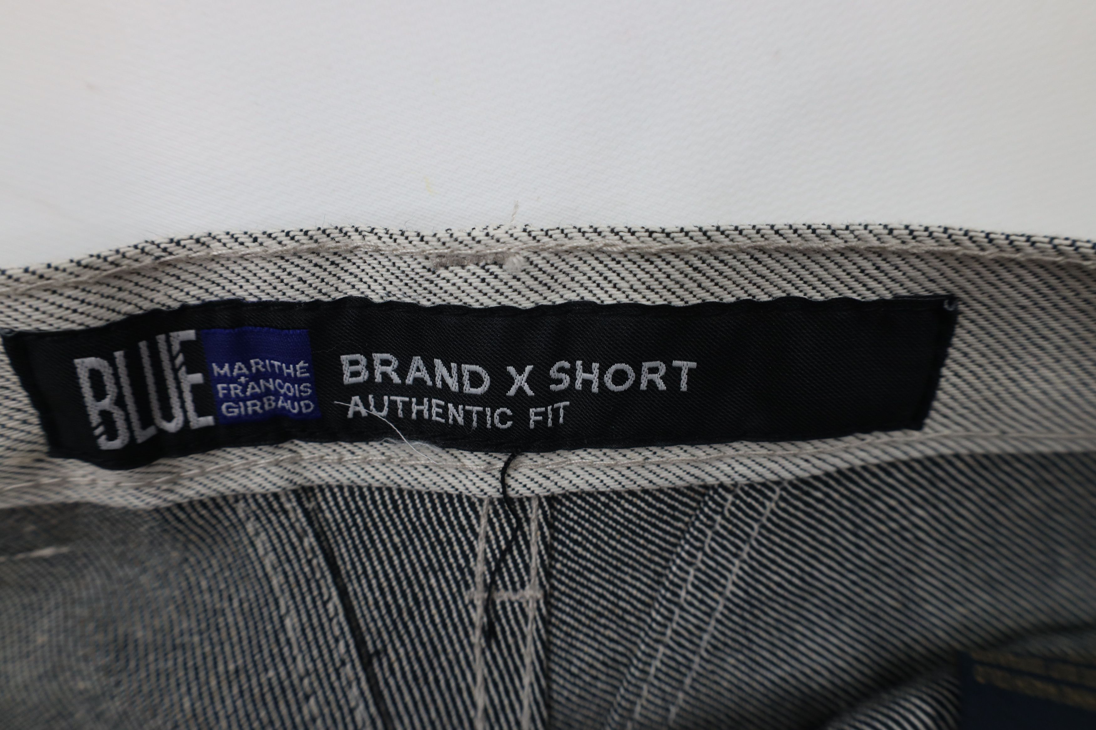 Marithe + Francois Girbaud Deadstock Vintage 90s Marithe Francois Girbaud Denim Shorts Size US 32 / EU 48 - 9 Thumbnail