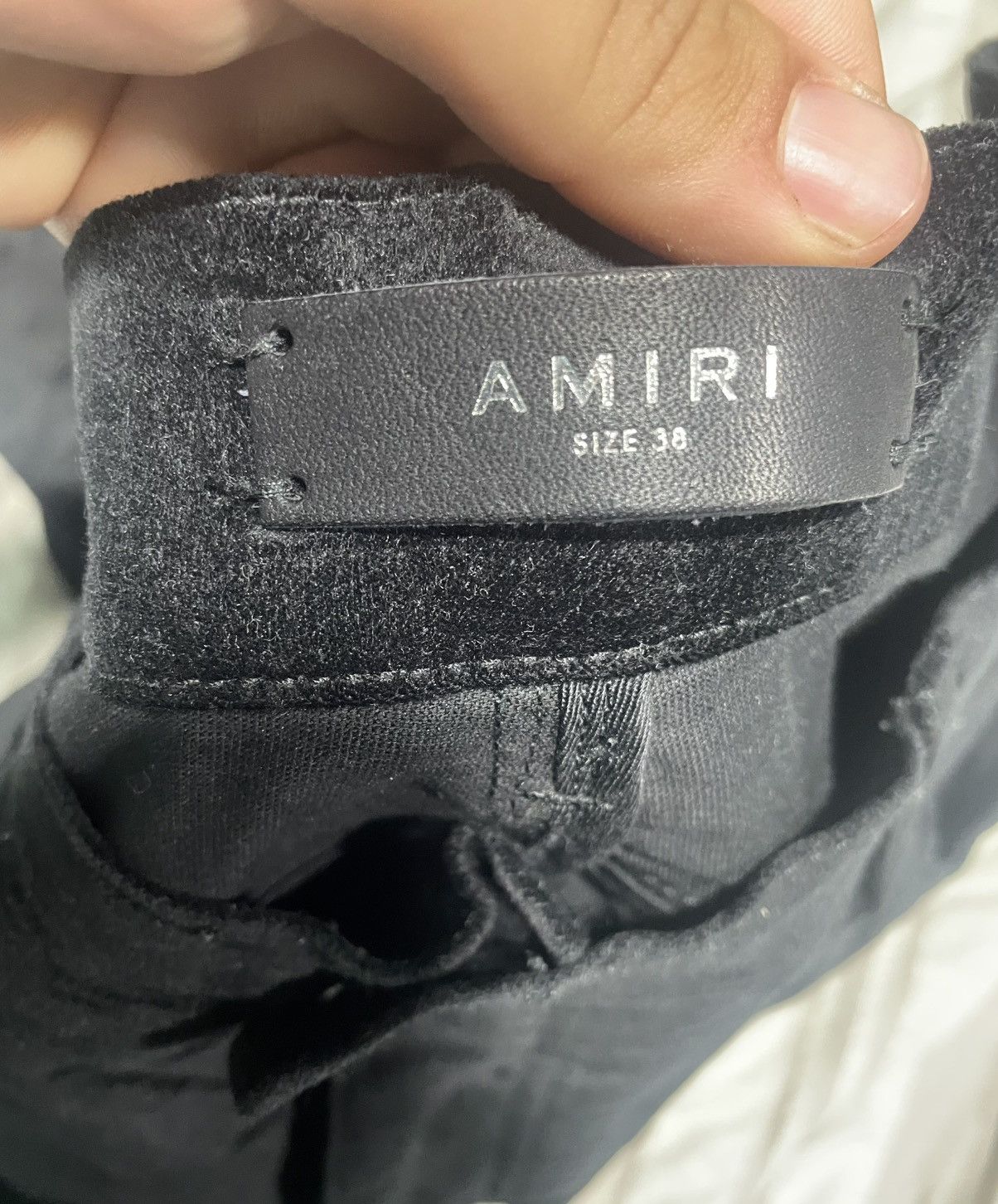 Amiri Amiri Velour Skinny Stack Pants Size US 38 / EU 54 - 3 Thumbnail