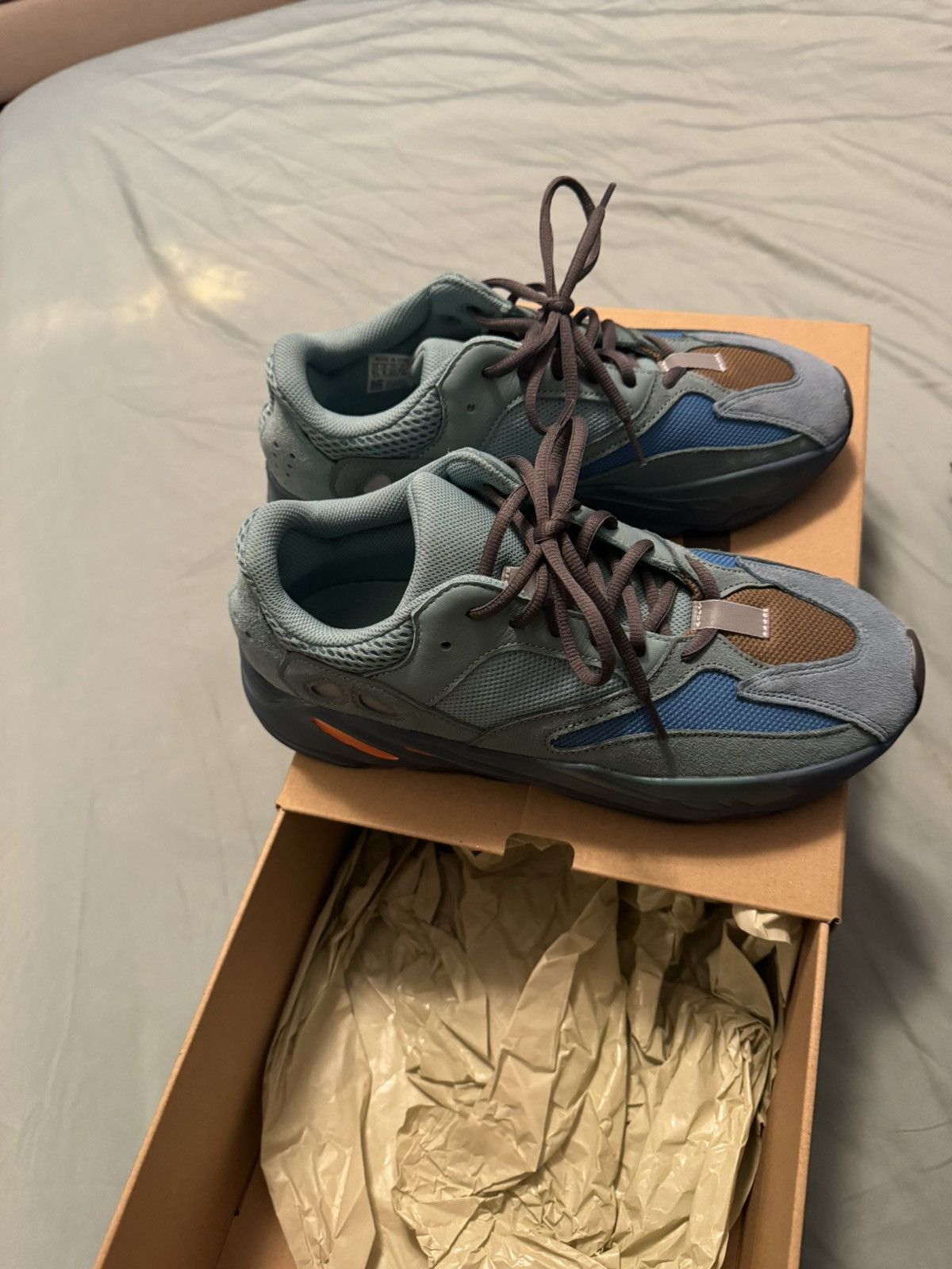 Adidas Faded Azure Size US 9.5 / EU 42-43 - 5 Thumbnail