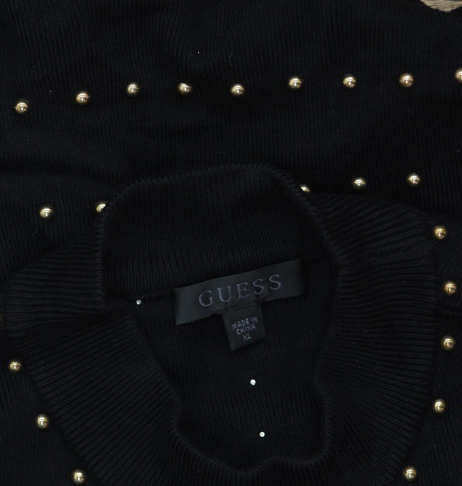 Guess Nwt Guess Womens Bodycon Veronika Sweater Dress Jet Black Xl Size XL / US 12-14 / IT 48-50 - 5 Thumbnail