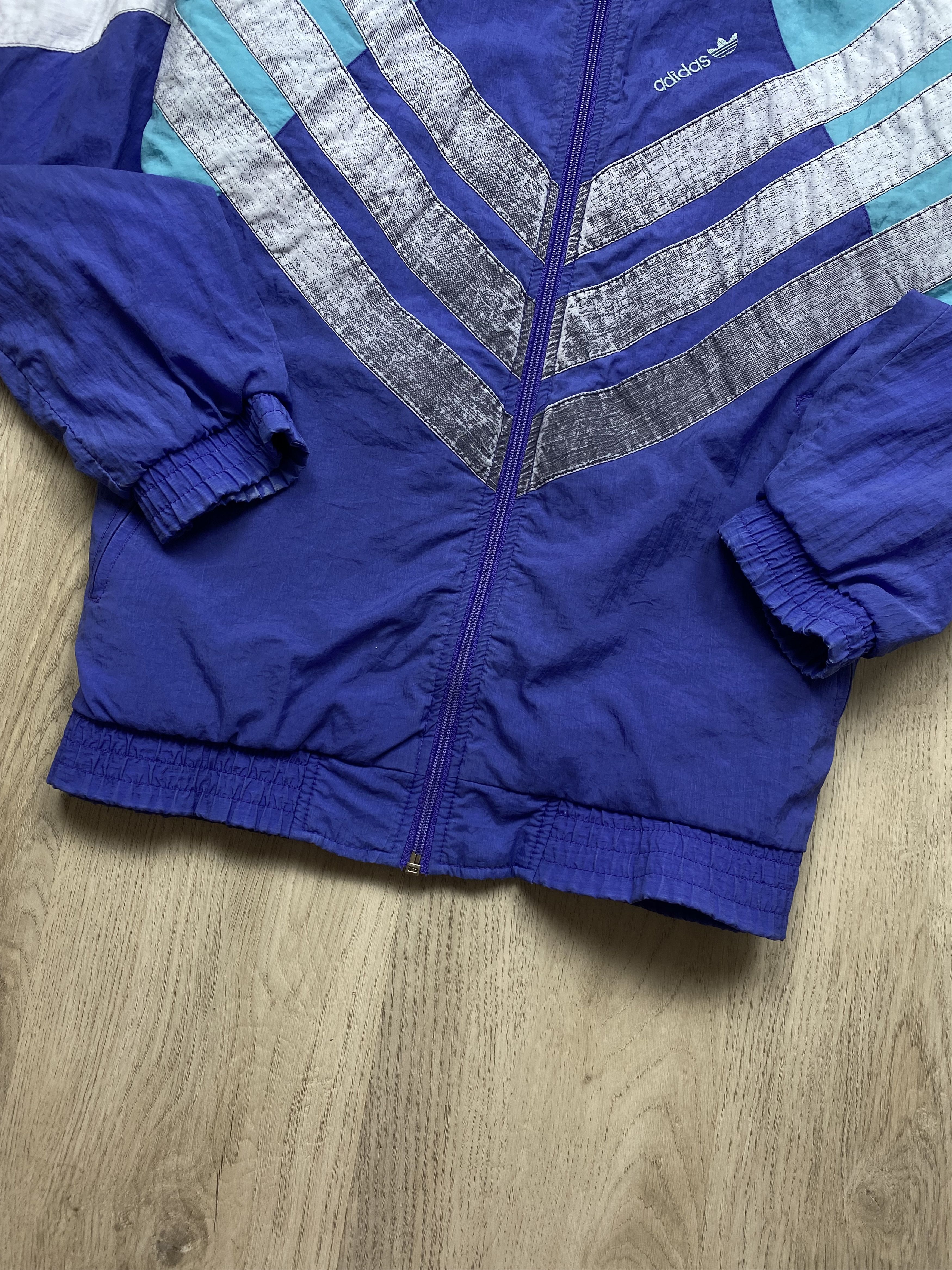 Adidas Adidas Vintage Mens Nylon Track Suit Jacket +Pants Gorpcore Size US 32 / EU 48 - 5 Thumbnail