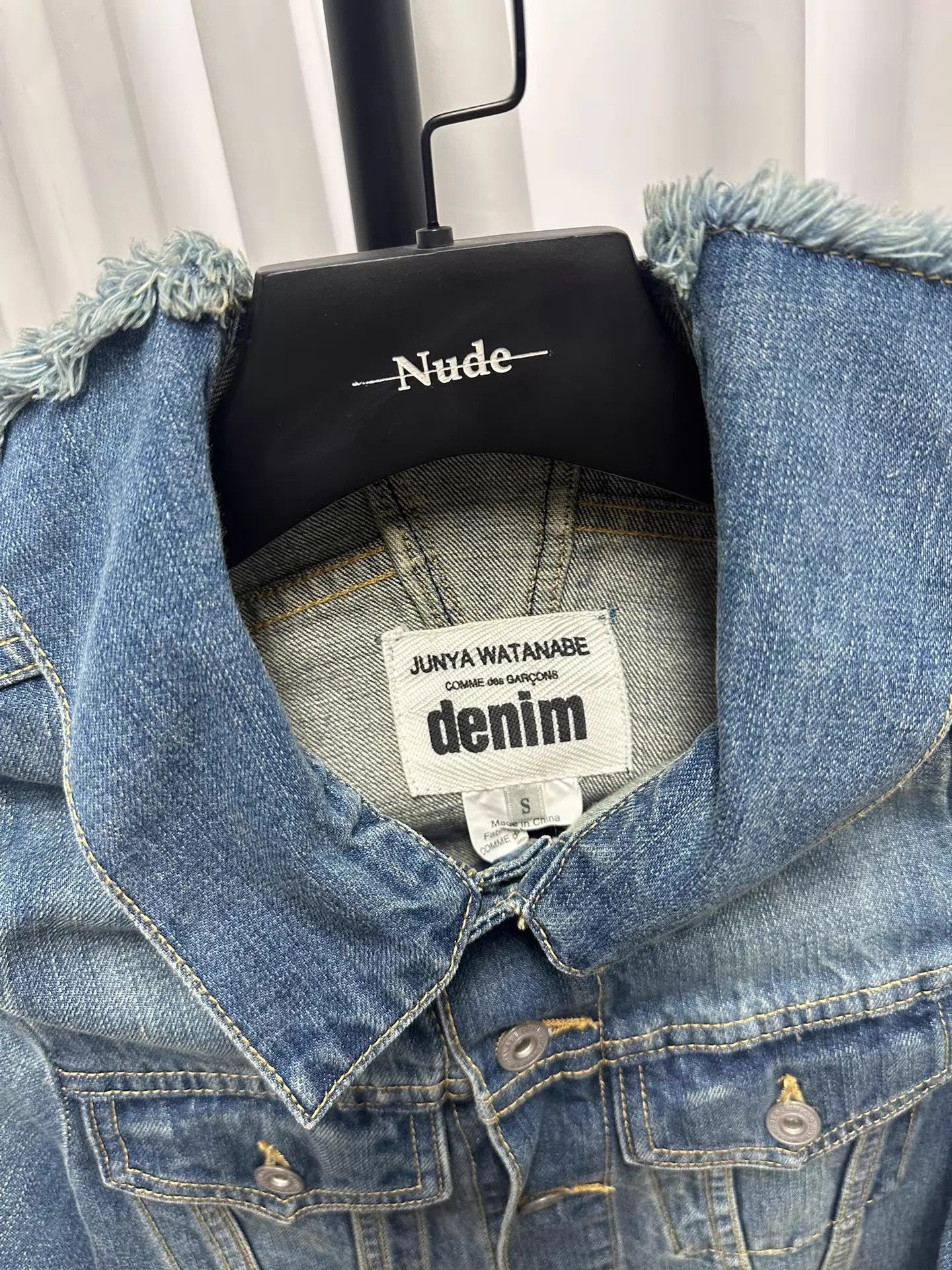 Junya Watanabe Junya Watanabe Deconstructed Denim Shawl S Size S / US 4 / IT 40 - 4 Thumbnail