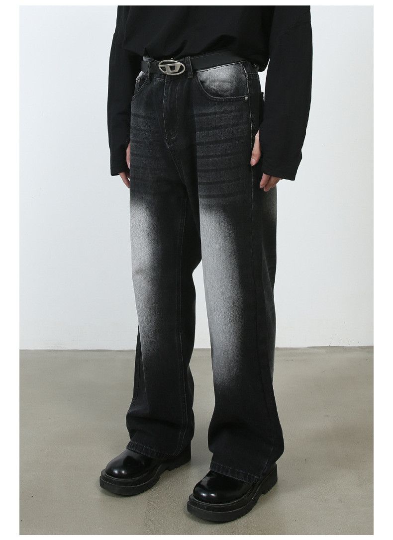 Japanese Brand × Jean Vintage washed trendy all-match casual jeans Size US 32 / EU 48 - 6 Thumbnail