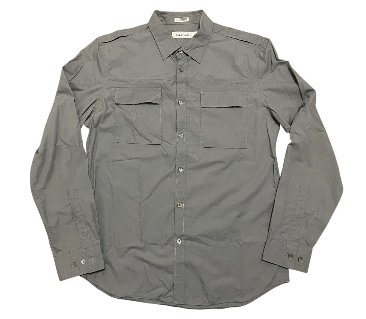 Calvin Klein Calvin Klien Double Pocket Button Up Formal Tshirt Size US M / EU 48-50 / 2 - 1 Thumbnail