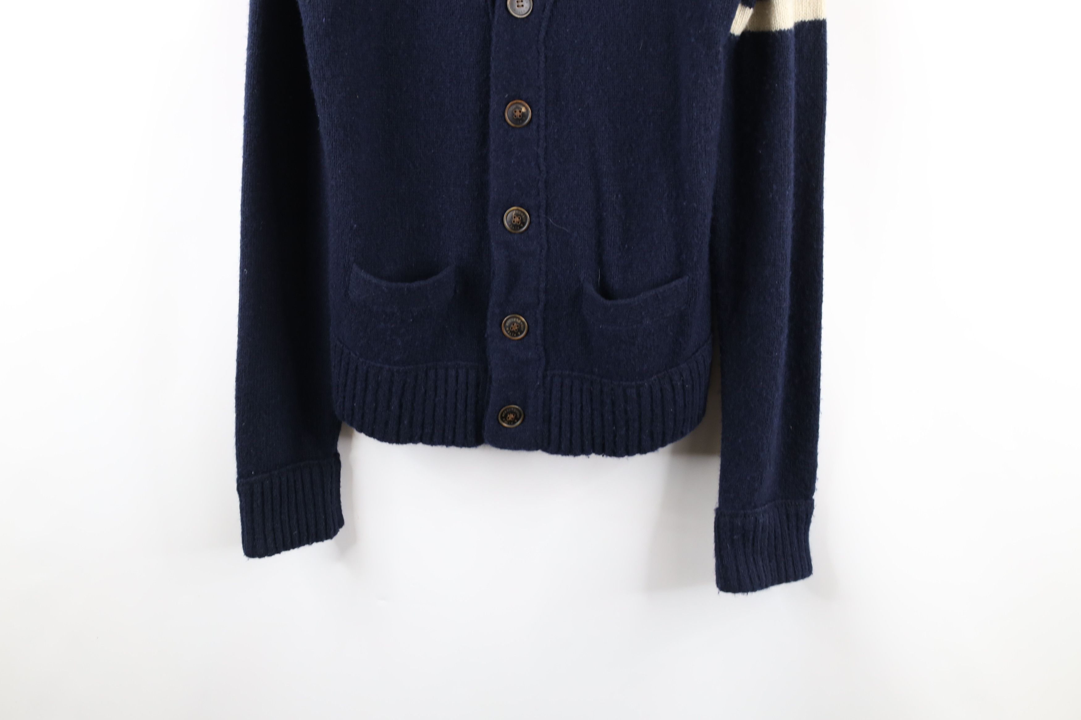 Abercrombie & Fitch × Vintage Vintage Abercrombie & Fitch Spell Wool Knit Cardigan Sweater Size US L / EU 52-54 / 3 - 2 Thumbnail