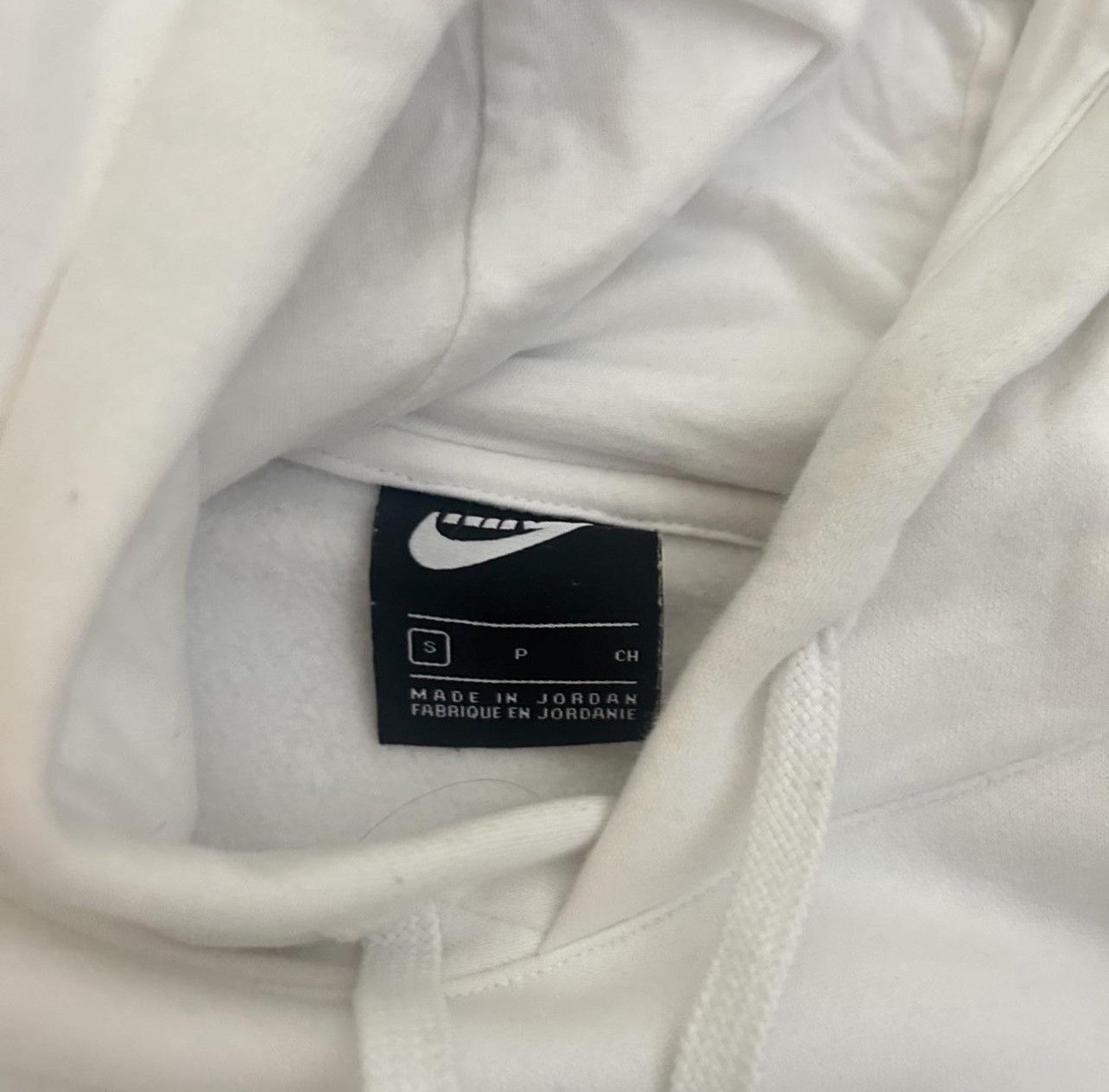 Nike White nike hoodie Size US S / EU 44-46 / 1 - 2 Thumbnail