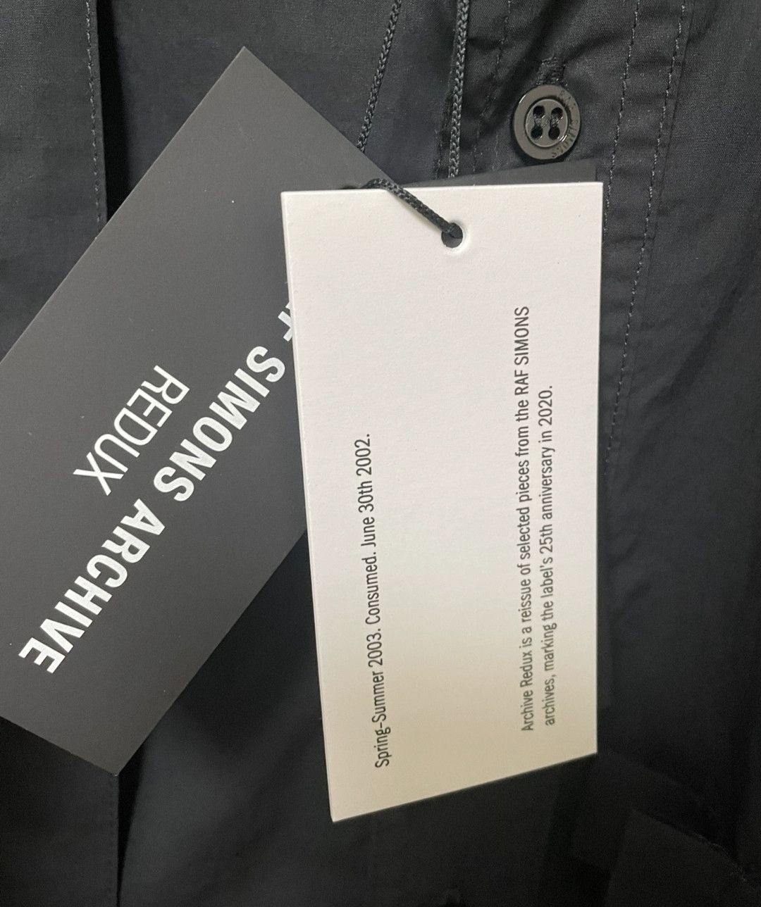 Raf Simons Raf simons archive redux 03ss strappy shirt Size US S / EU 44-46 / 1 - 3 Thumbnail