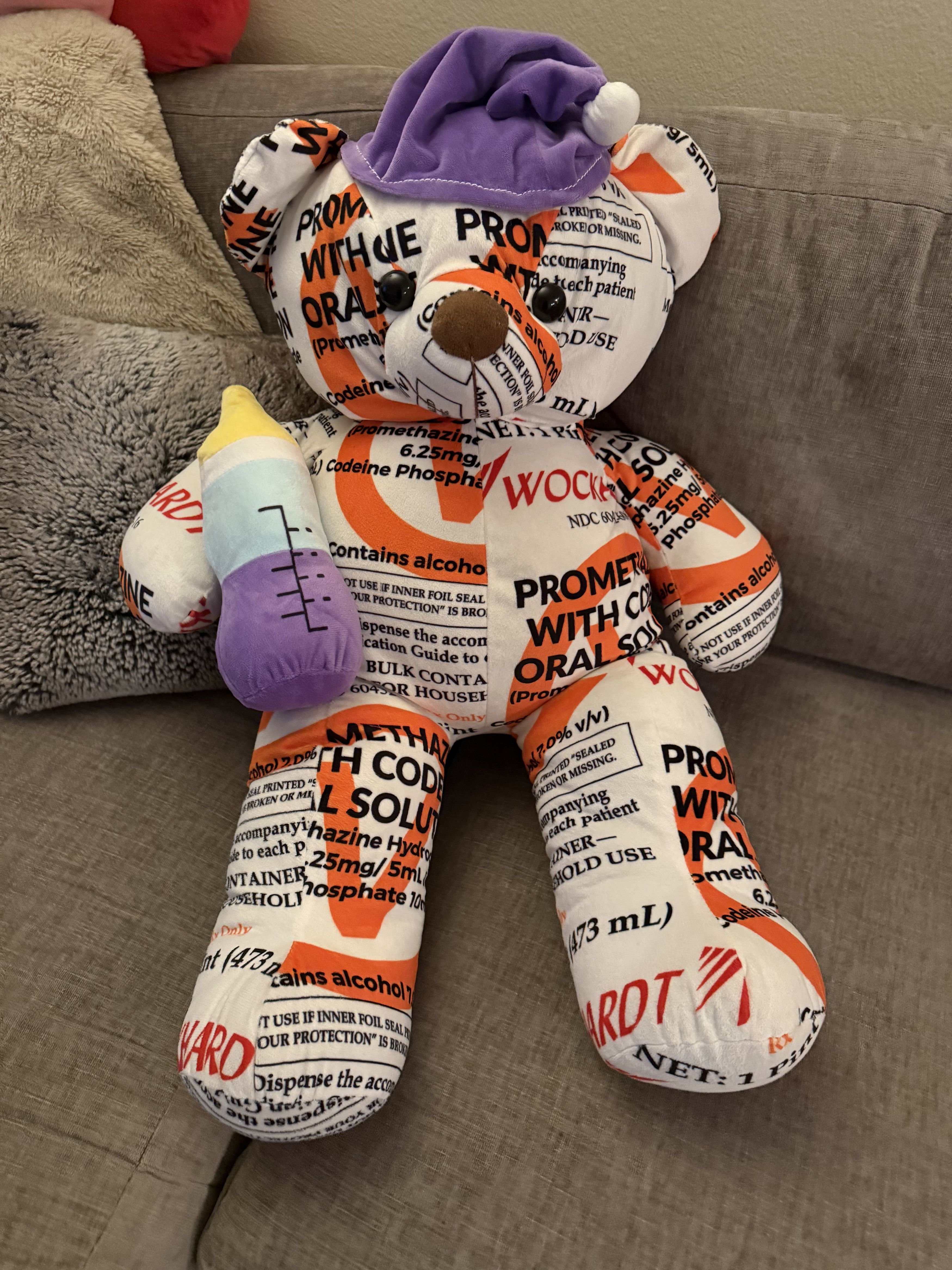 Other Wockhardt Bear Plushie Size ONE SIZE - 2 Thumbnail
