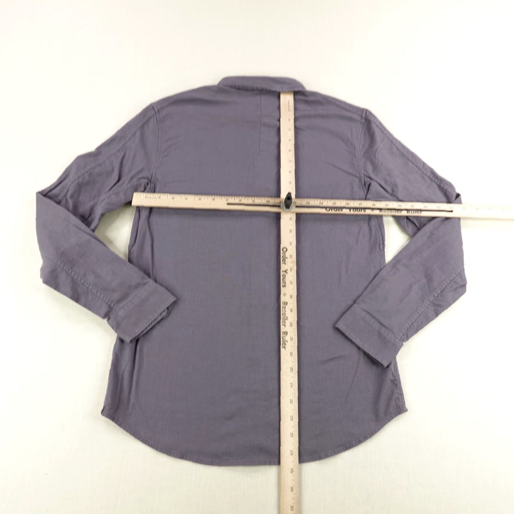 Lululemon Lululemon Shirt Mens Medium Blue Button-Up Long Sleeve Breathable Lightweight Cotton Blend Pockets Mens Size US M / EU 48-50 / 2 - 4 Thumbnail