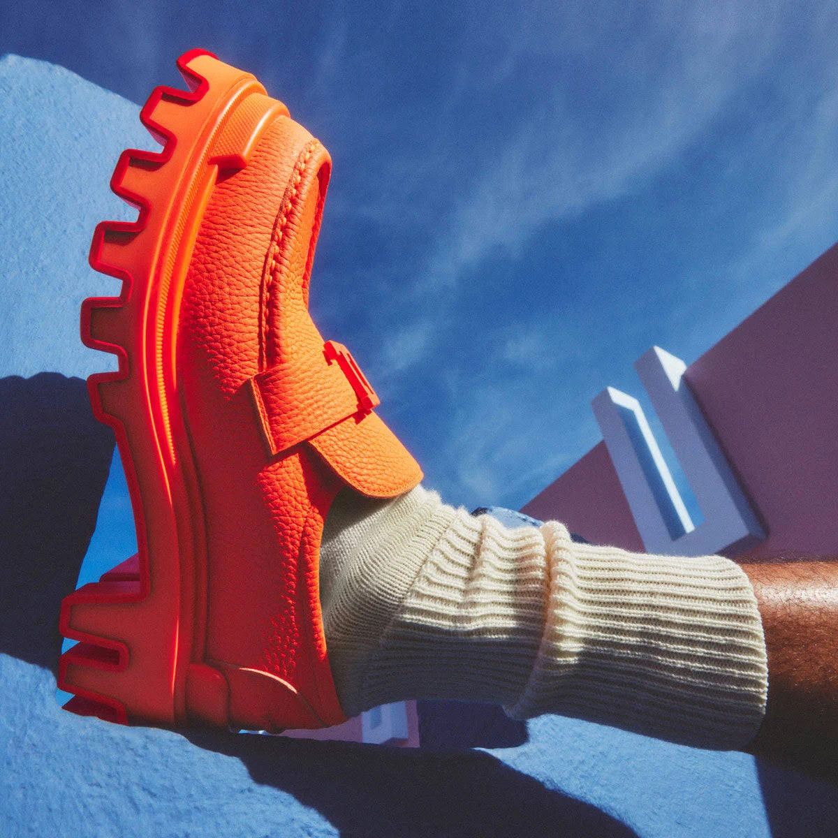 Christian Louboutin o1s1wg111224 Ci Moc Dune Uomo Flat in Orange Size US 10.5 / EU 43-44 - 4 Thumbnail
