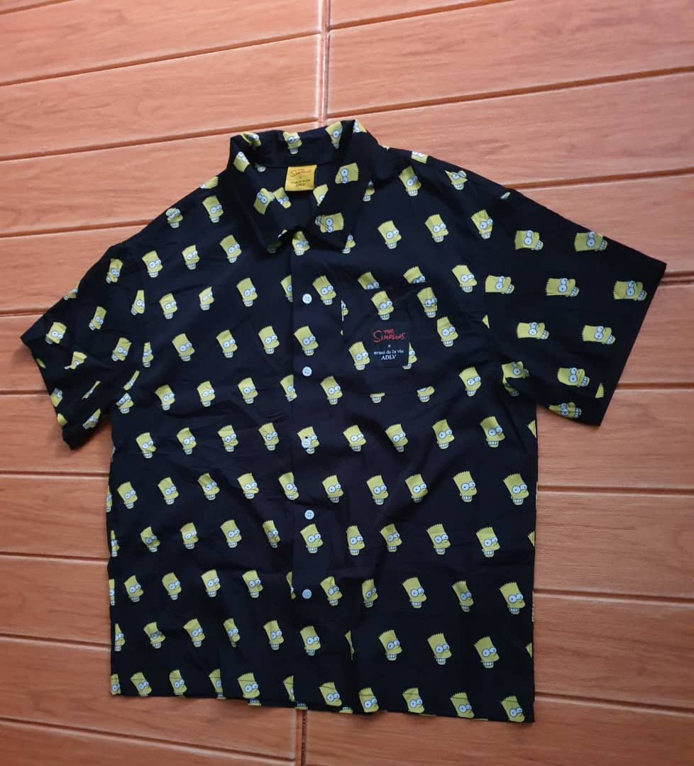 Acme Clothing 💥The Simpsons Matt groening x ADLV button shirt Size US L / EU 52-54 / 3 - 6 Thumbnail