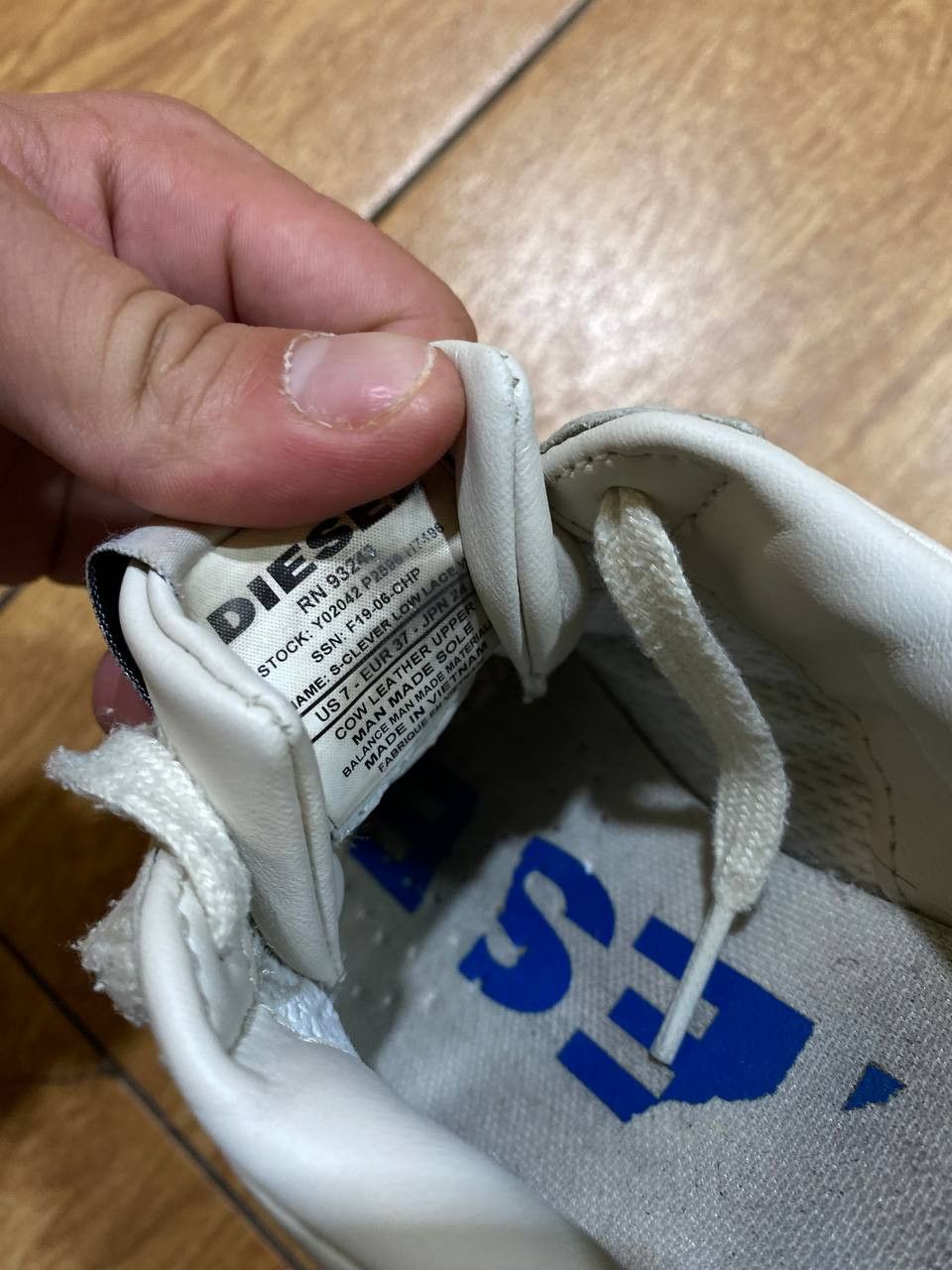 Diesel Vintage Diesel Training Low-Top Sneakers Size 7 Size US 7 / IT 37 - 2 Thumbnail