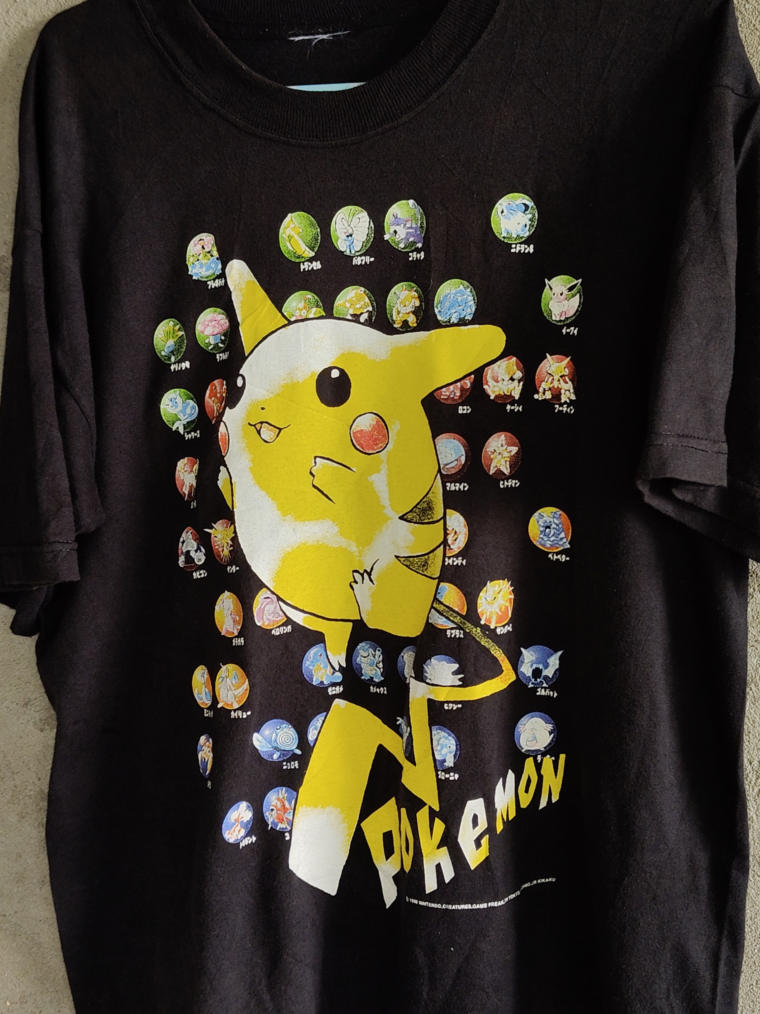 Other Vintage Pokemon Shirt Screen Stars RARE Size US L / EU 52-54 / 3 - 2 Thumbnail