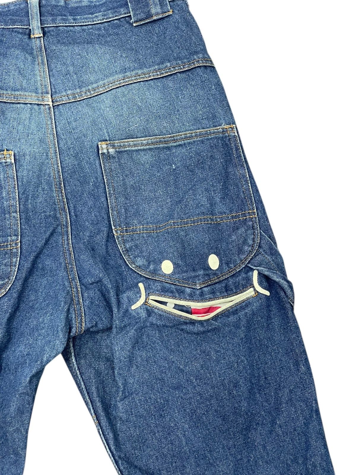 Japanese Brand Carpenter Cropped Up Smile margiela erd cdg kapital 4🟦1 Size US 31 - 4 Thumbnail