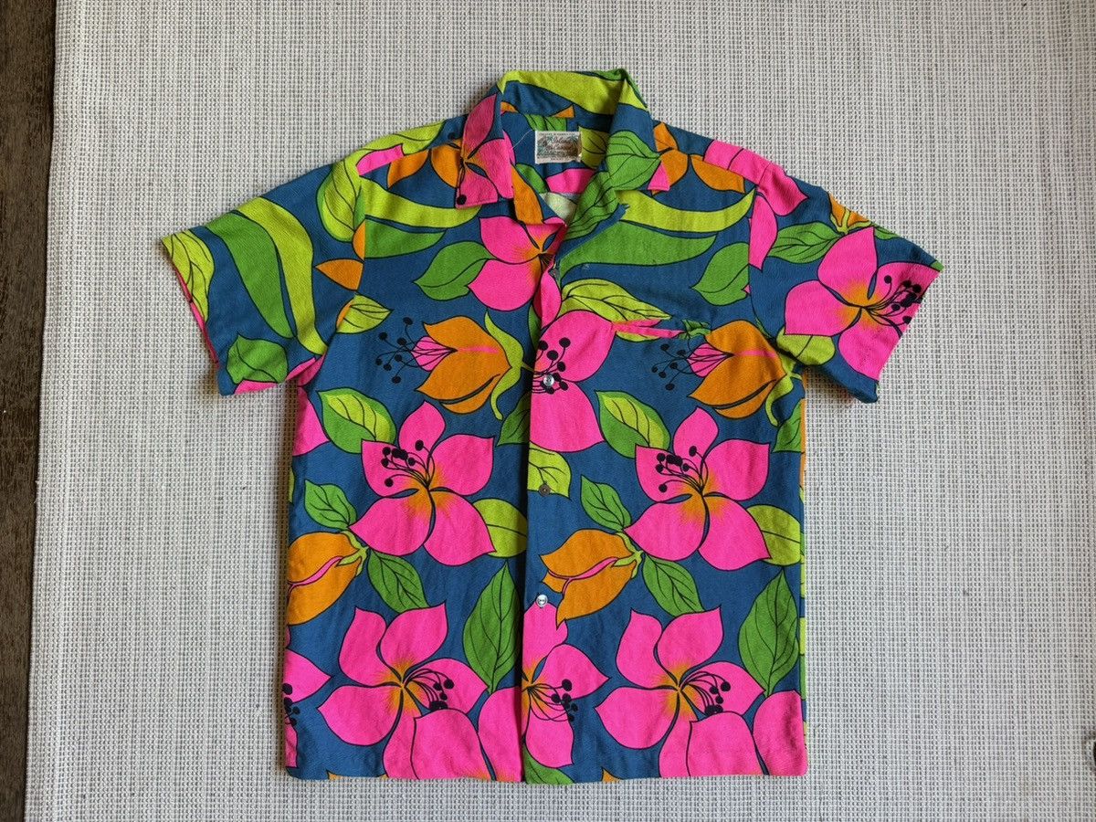 Vintage Vintage 60s Hawaii shirt Size US L / EU 52-54 / 3 - 1 Thumbnail