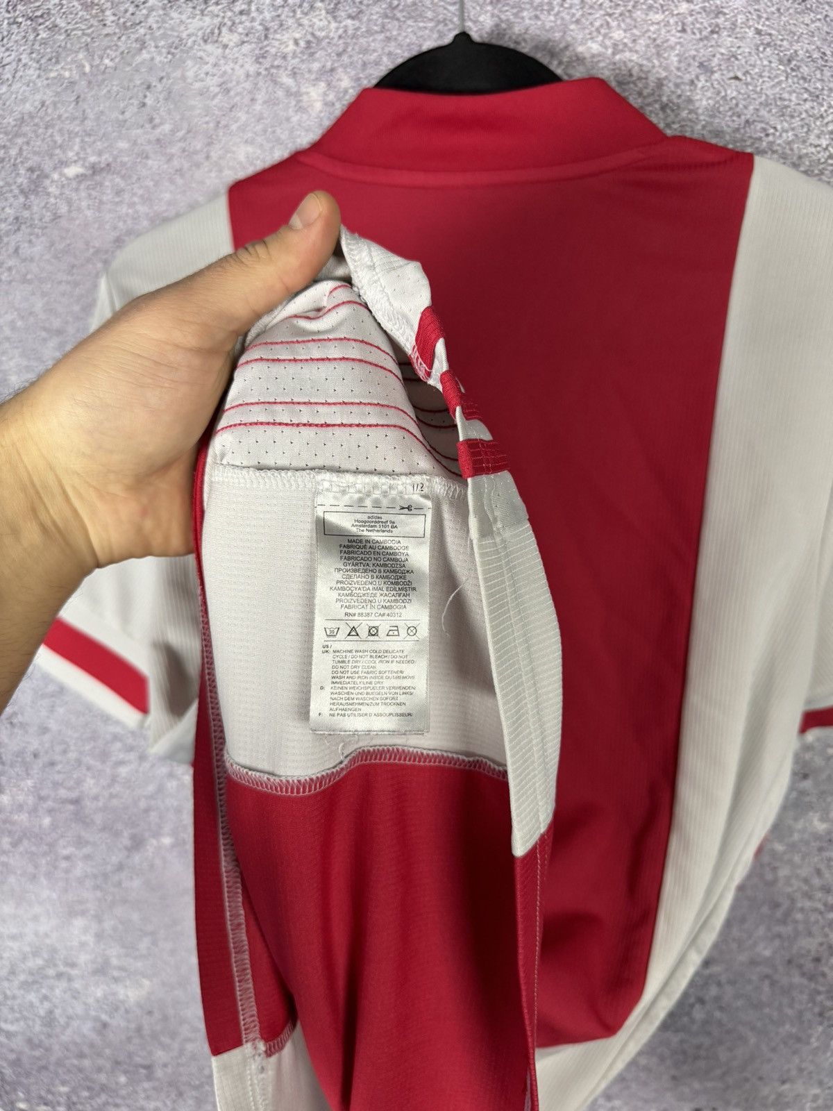 Adidas × Vintage Vintage Ajax 2020/21 Adidas Soccer Jersey Blokcore Large Size US L / EU 52-54 / 3 - 15 Thumbnail