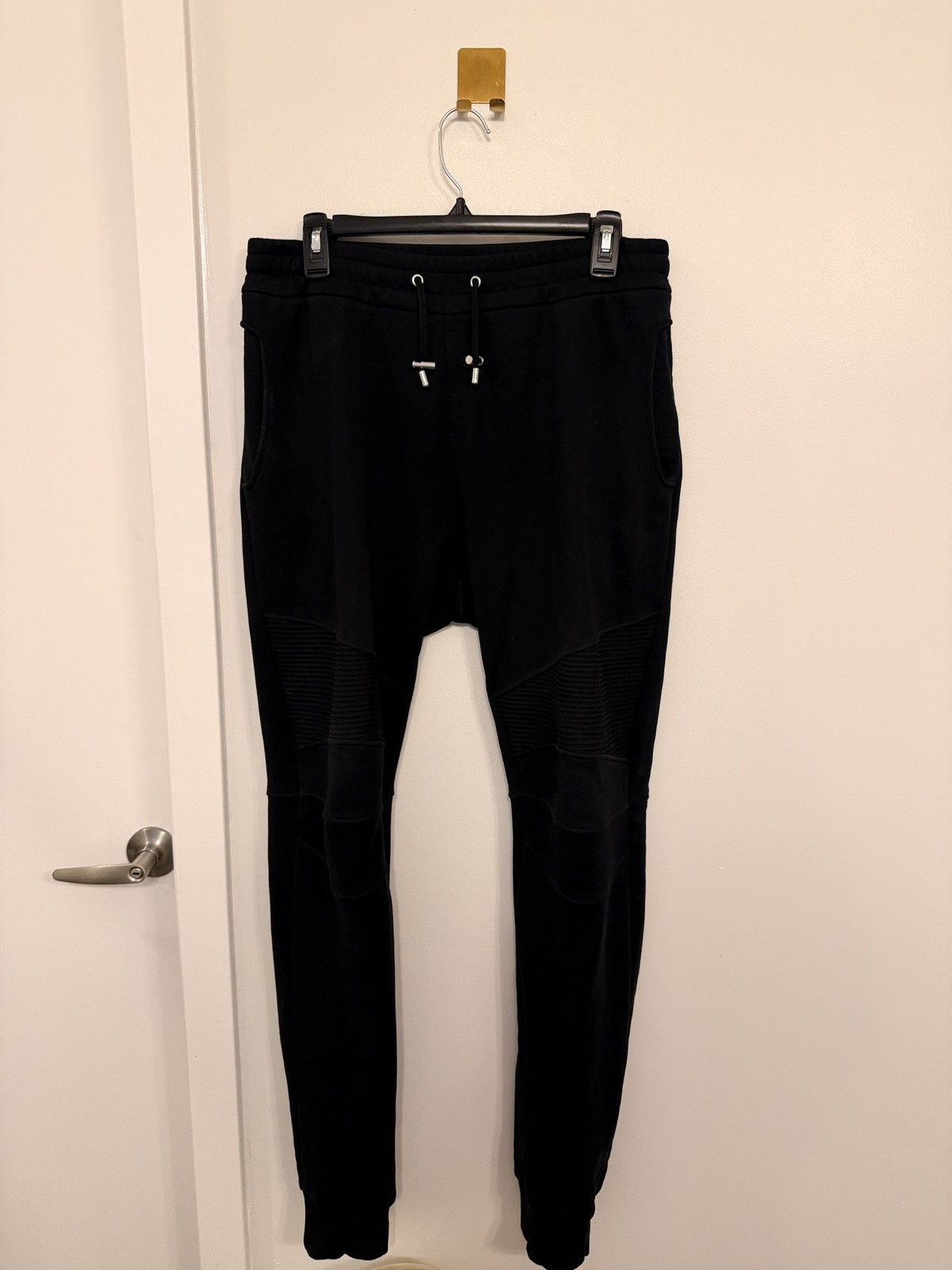 Balmain Balmain Paris Mens Jersey Slim Fit Jogger Size US 44 / EU 60 - 2 Thumbnail