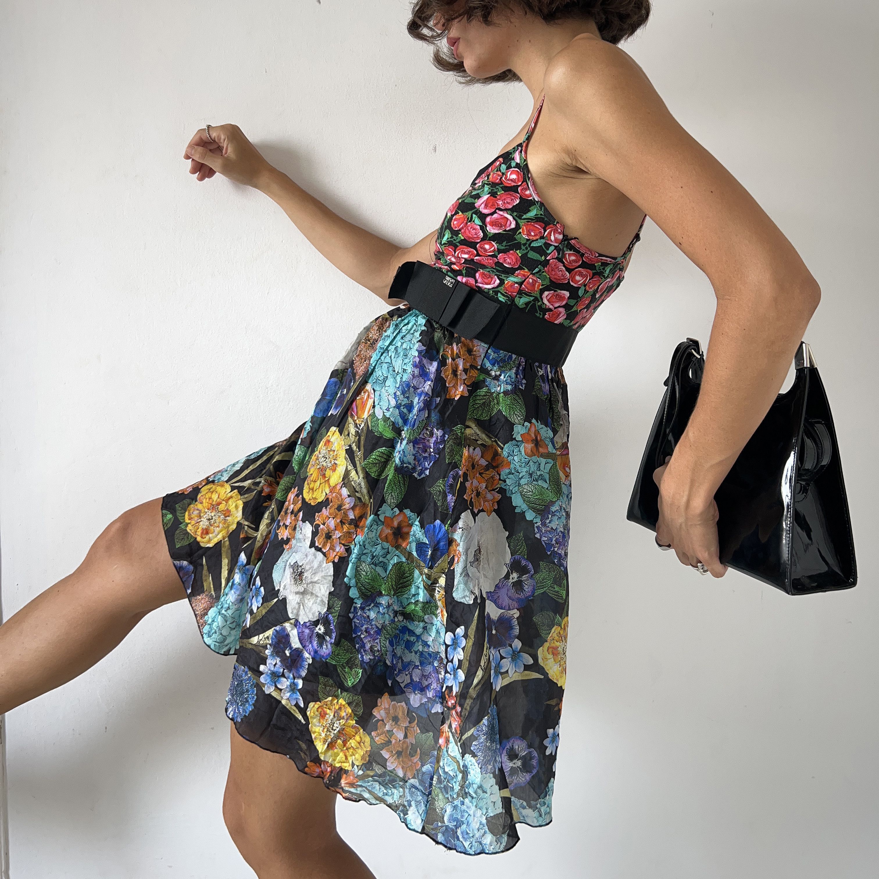 Miss Sixty Vintage Miss Sixty Floral mini dress Size M / US 6-8 / IT 42-44 - 5 Thumbnail