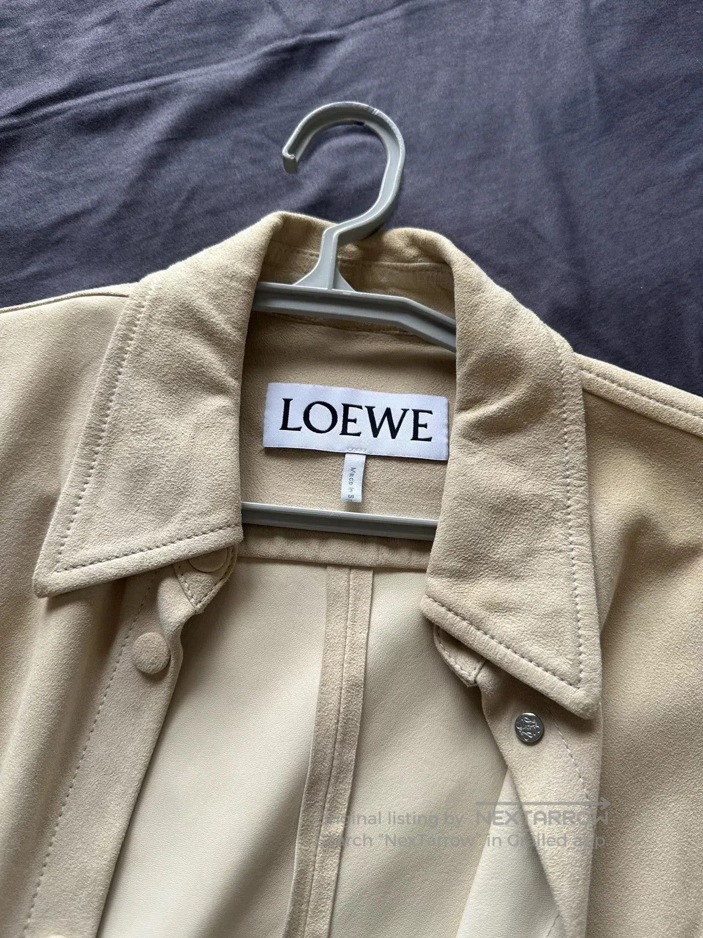 Loewe Sheepskin Shirt Jacket.